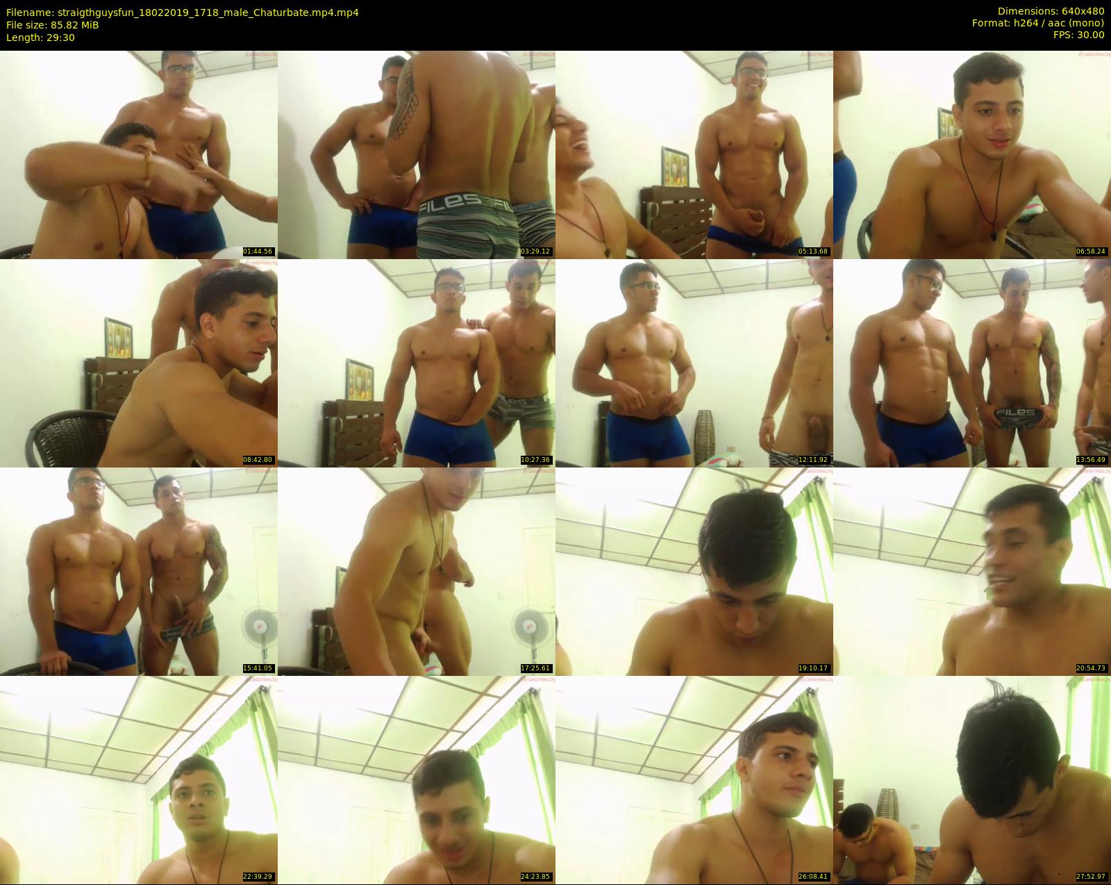 straigthguysfun — 30 minute Chaturbate male cam show recording, 480p, Feb 18, 2019