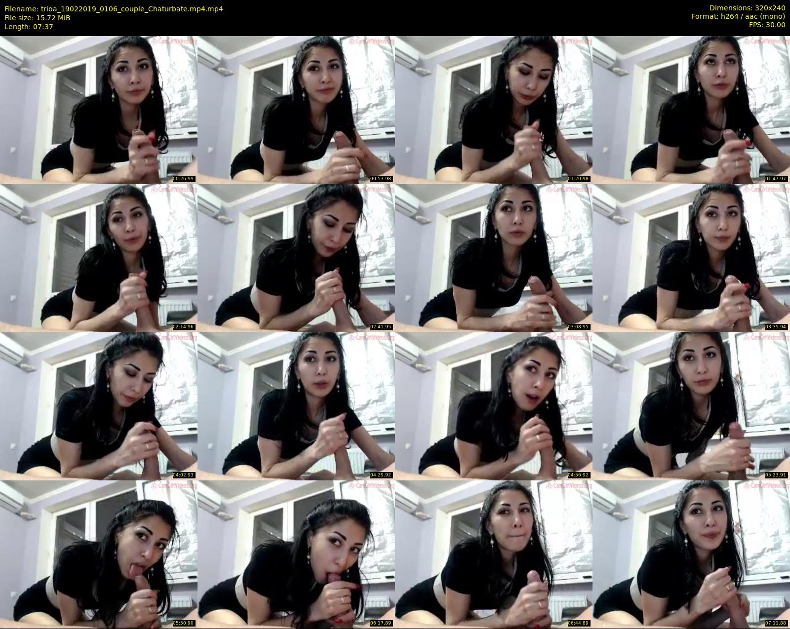 trioa — 8 minute Chaturbate couple cam show recording, SD, Feb 19, 2019