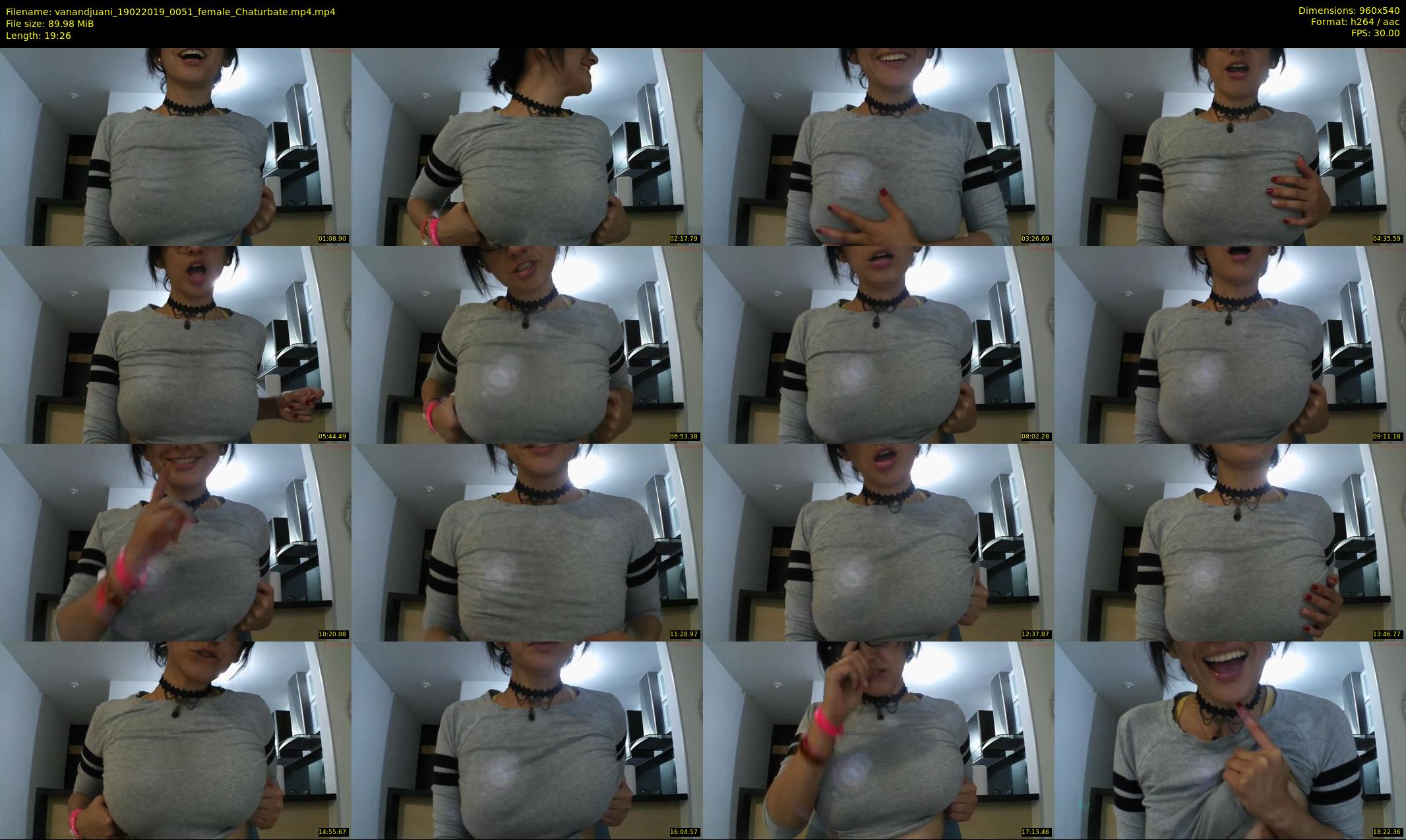 vanandjuani — 20 minute Chaturbate female cam show recording, 480p, Feb 19, 2019