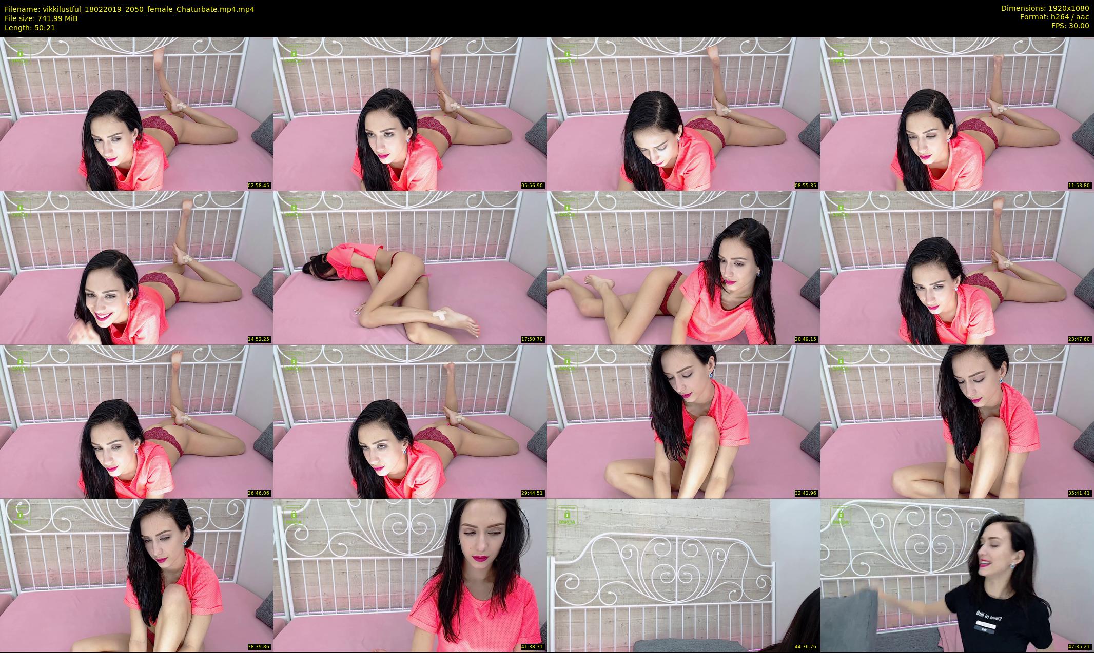 vikkilustful — 51 minute Chaturbate female cam show recording, 1080p, Feb 18, 2019