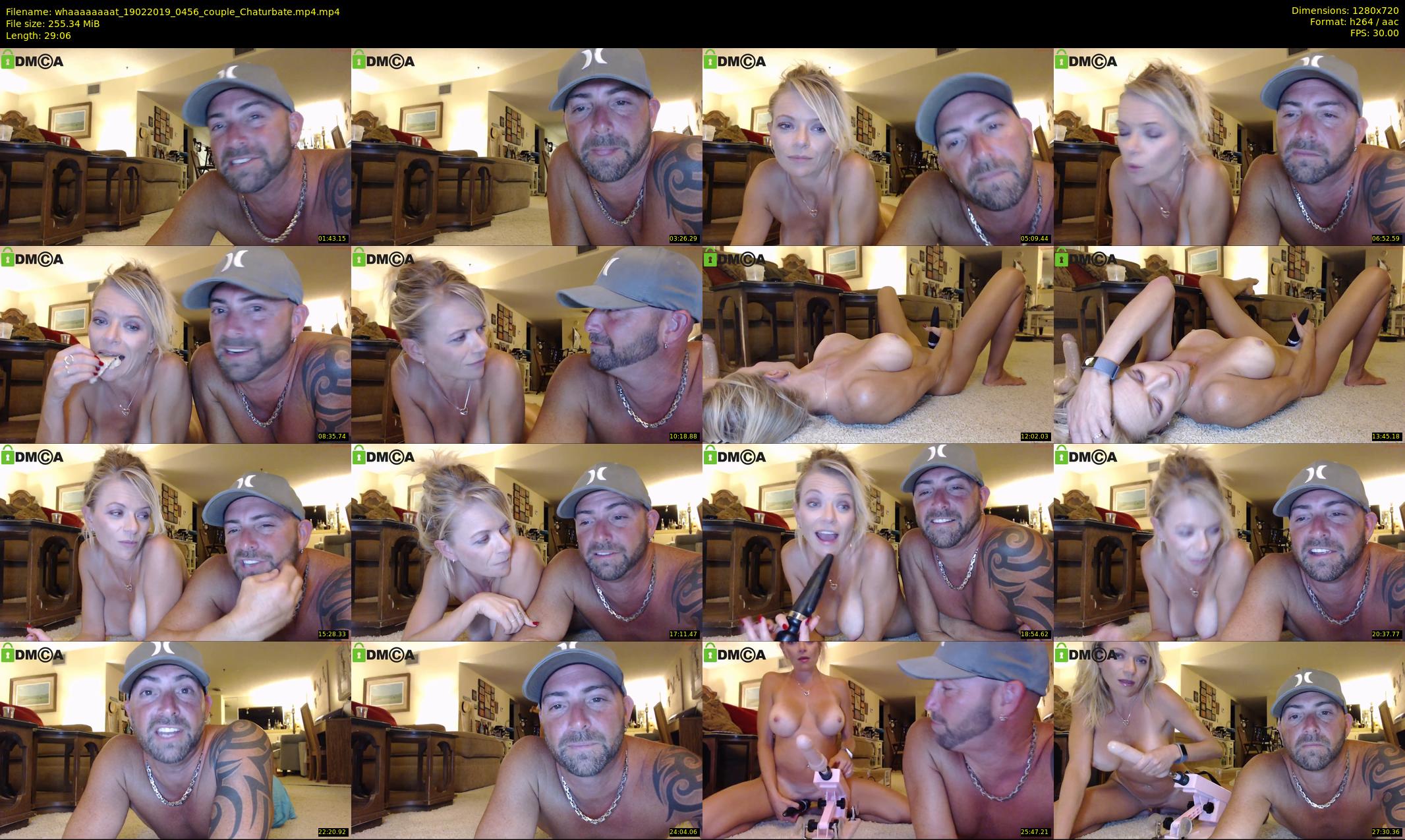 whaaaaaaaat — 30 minute Chaturbate couple cam show recording, 720p, Feb 19, 2019