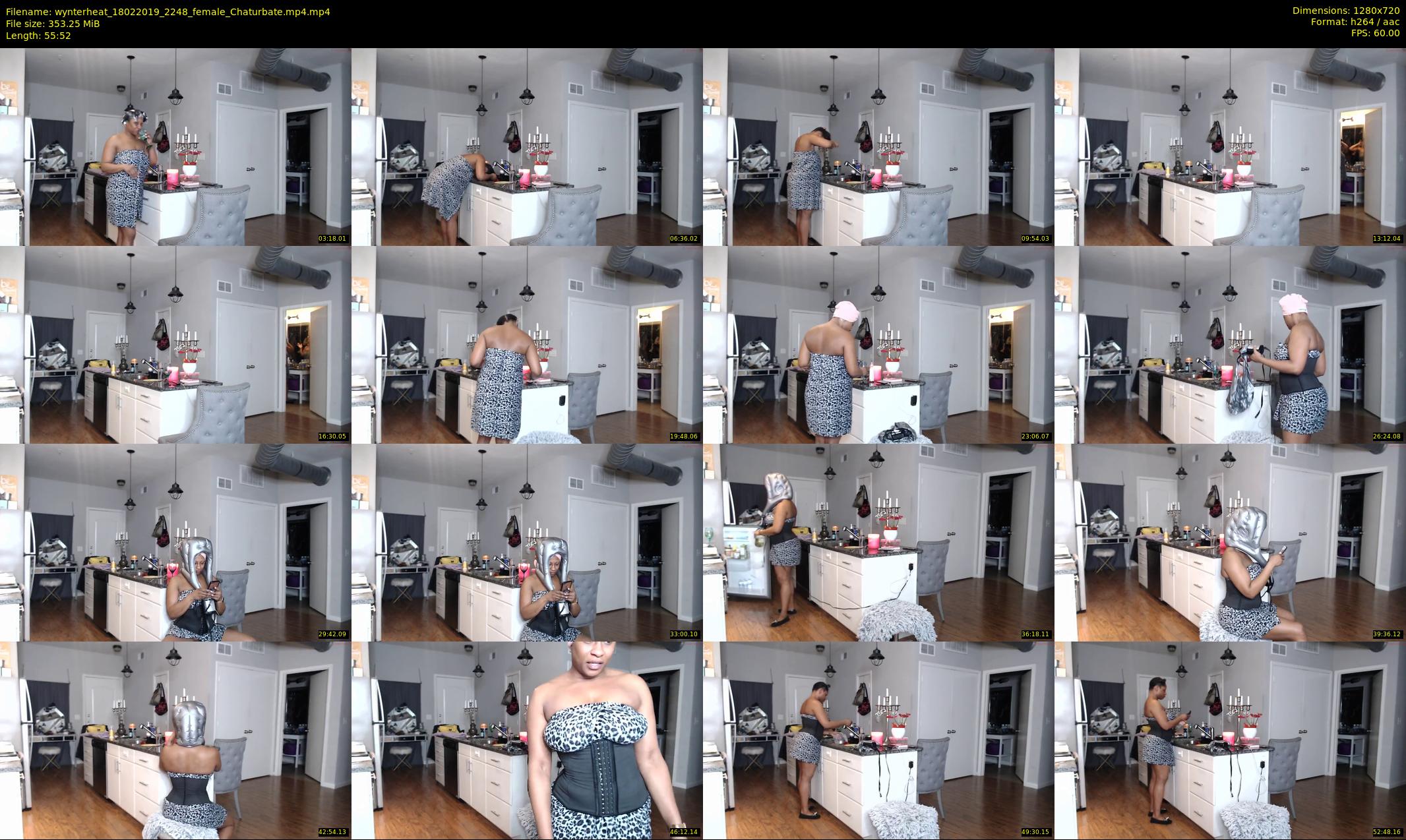 wynterheat — 56 minute Chaturbate female cam show recording, 720p, Feb 18, 2019
