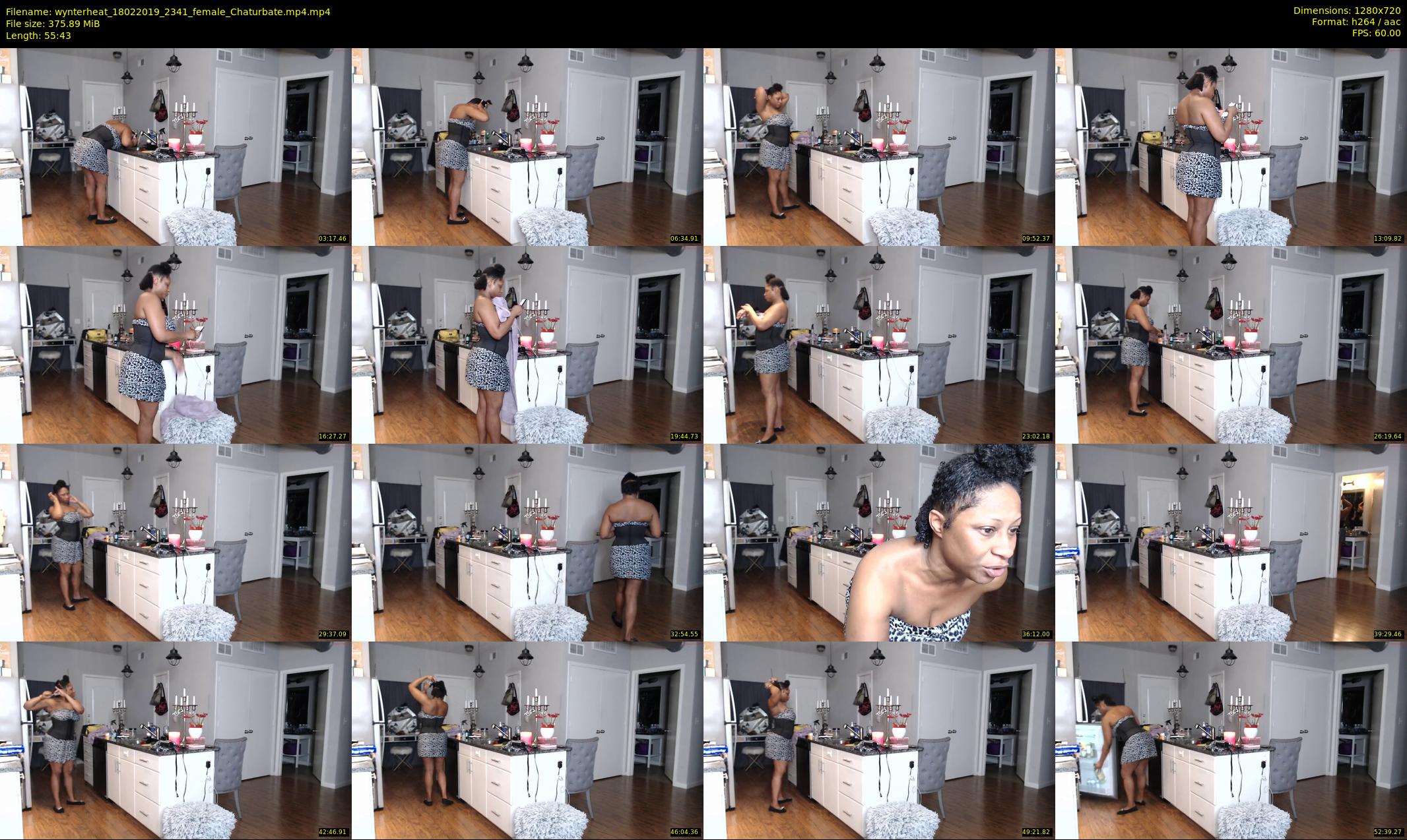 wynterheat — 56 minute Chaturbate female cam show recording, 720p, Feb 18, 2019