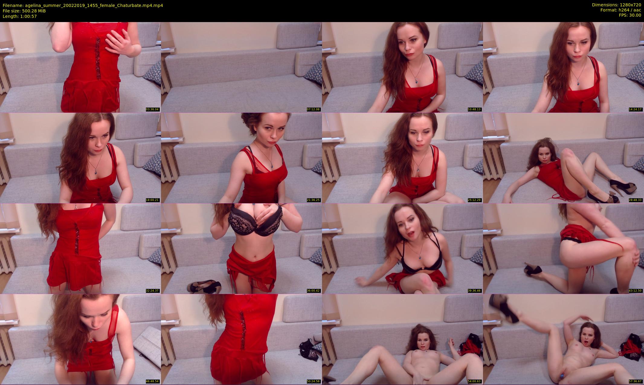 agelina_summer — 61 minute Chaturbate female cam show recording, 720p, Feb 20, 2019
