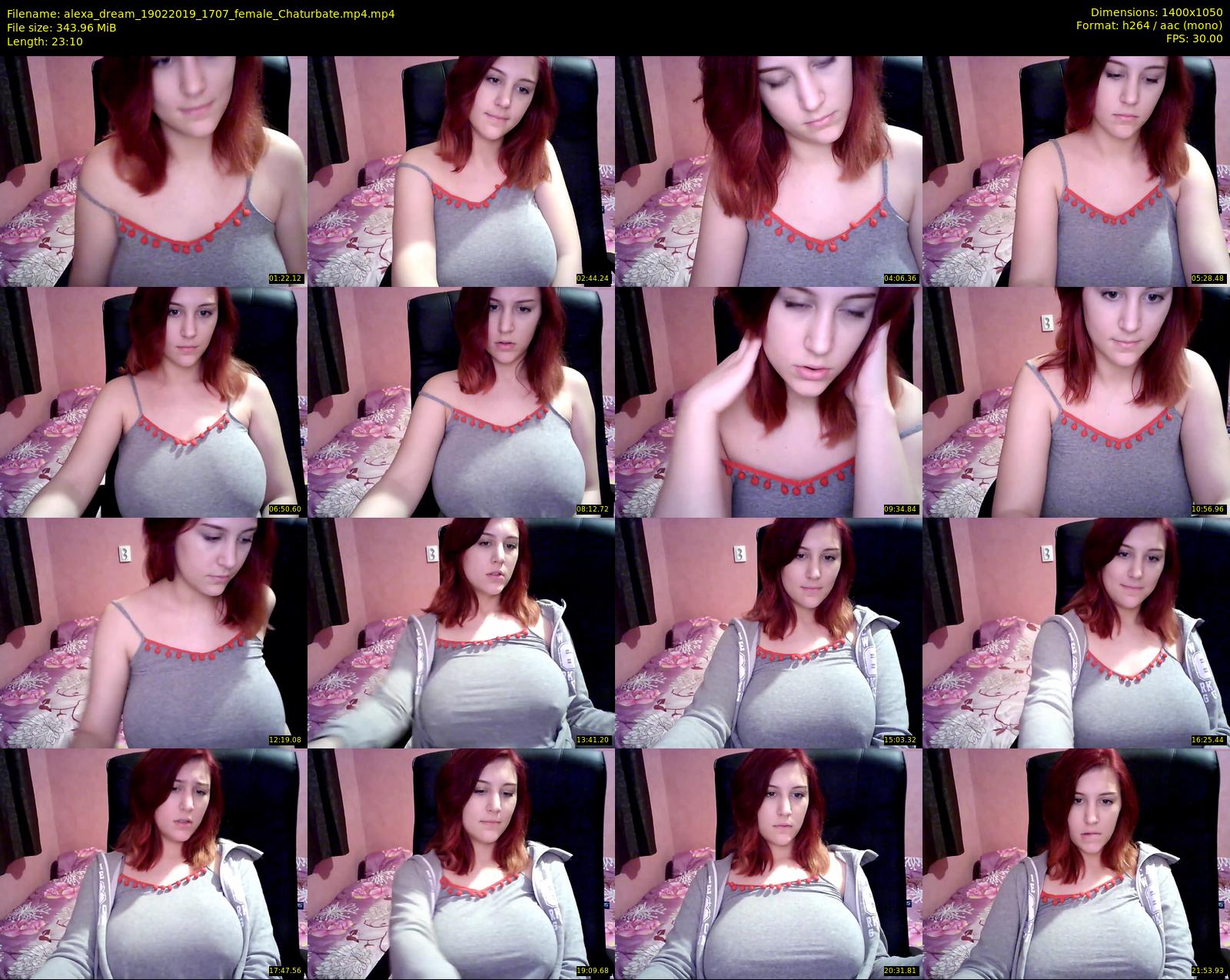 alexa_dream — 24 minute Chaturbate female cam show recording, 720p, Feb 19, 2019