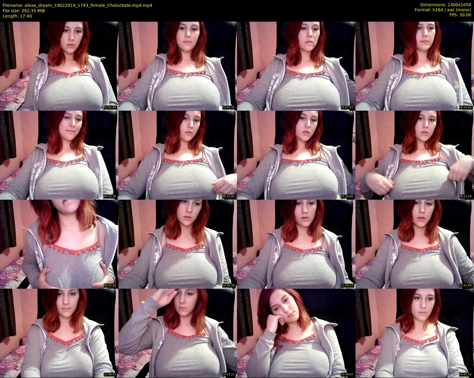 alexa_dream — 18 minute Chaturbate female cam show recording, 720p, Feb 19, 2019