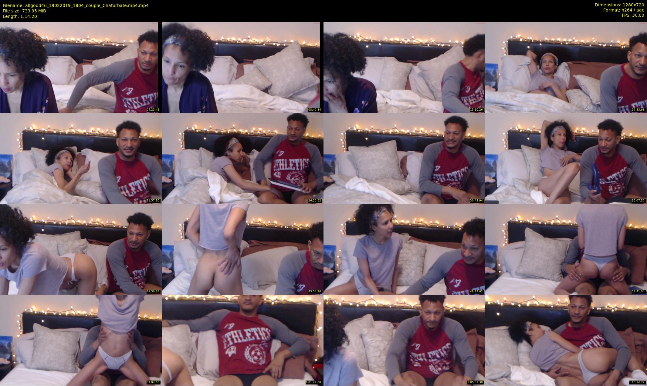 allgood4u — 75 minute Chaturbate couple cam show recording, 720p, Feb 19, 2019