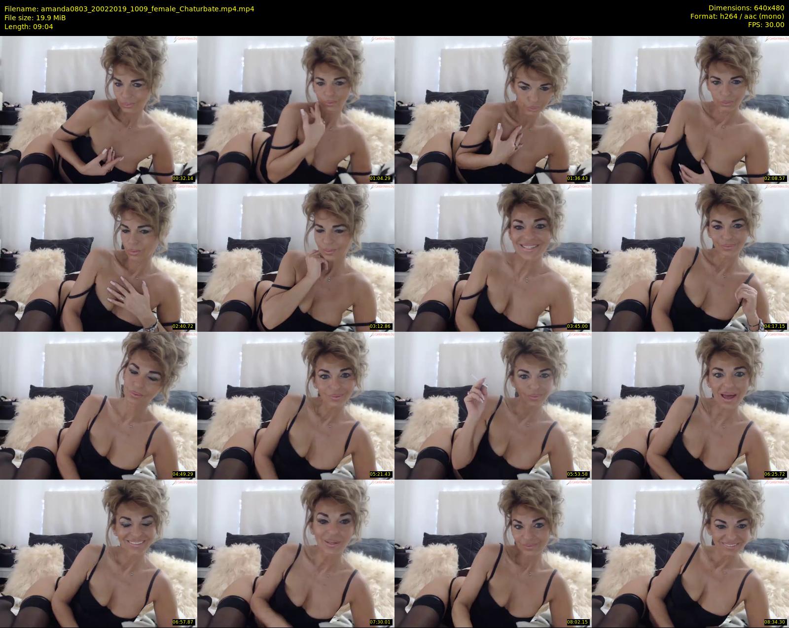 amanda0803 — 10 minute Chaturbate female cam show recording, 480p, Feb 20, 2019