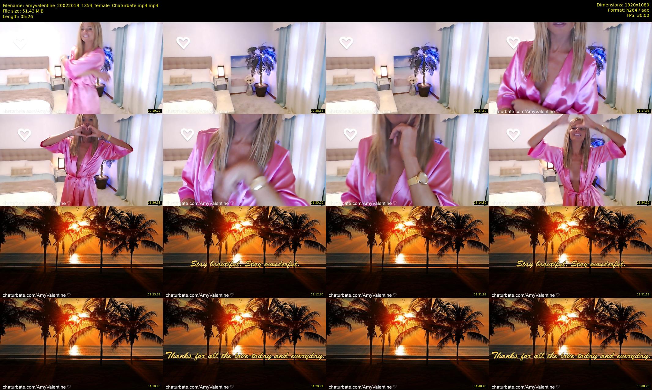 amyvalentine — 6 minute Chaturbate female cam show recording, 1080p, Feb 20, 2019