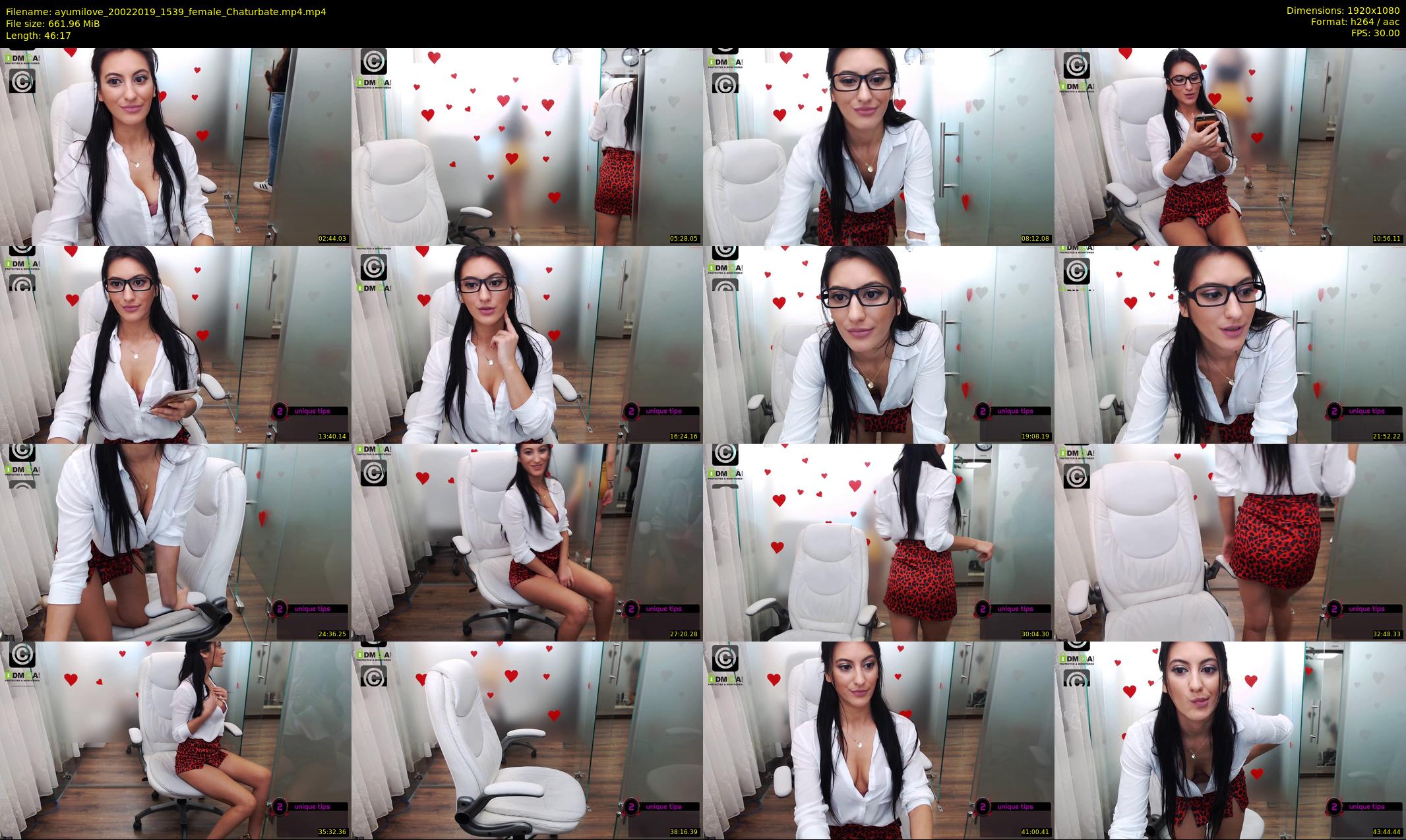 ayumilove — 47 minute Chaturbate female cam show recording, 1080p, Feb 20, 2019