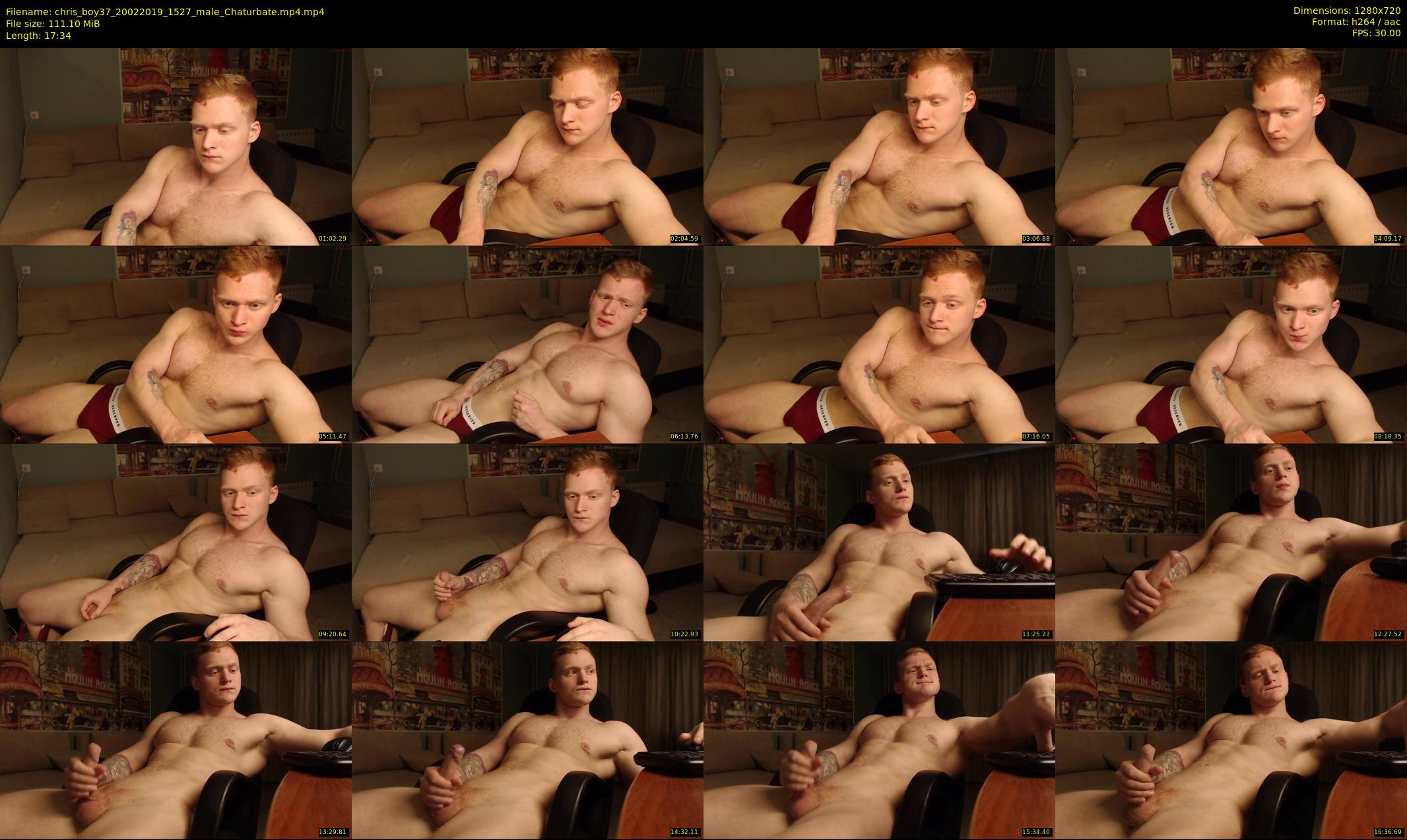 chris_boy37 — 18 minute Chaturbate male cam show recording, 720p, Feb 20, 2019