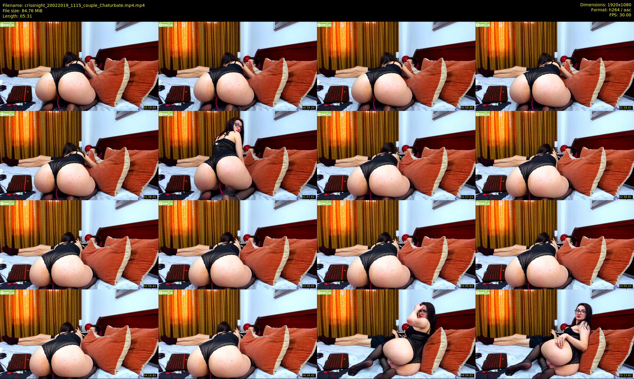crissnight — 6 minute Chaturbate female cam show recording, 1080p, Feb 20, 2019