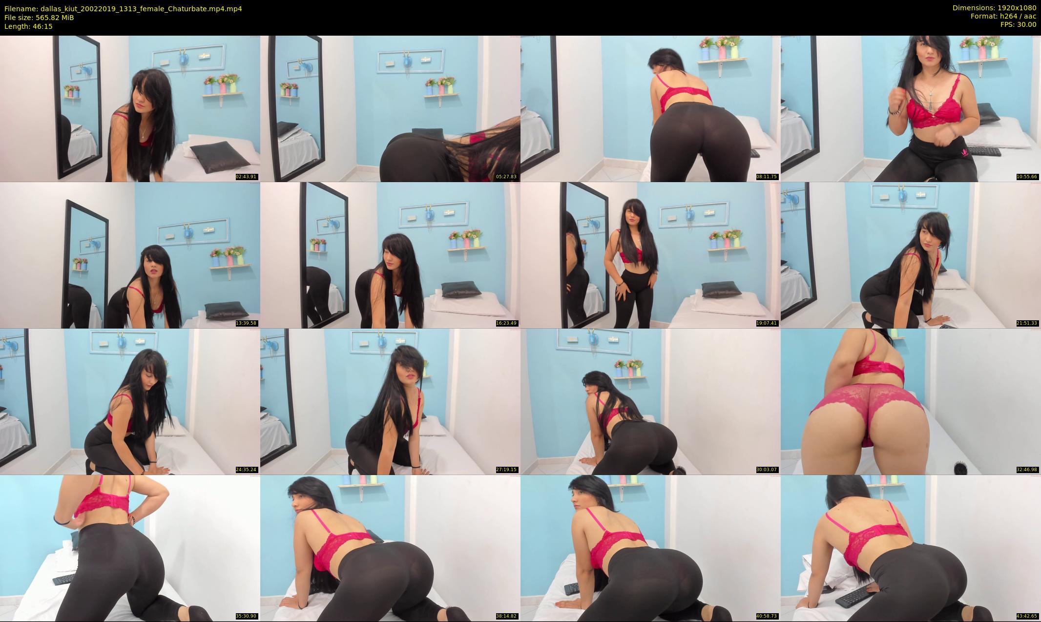 dallas_kiut — 47 minute Chaturbate female cam show recording, 1080p, Feb 20, 2019