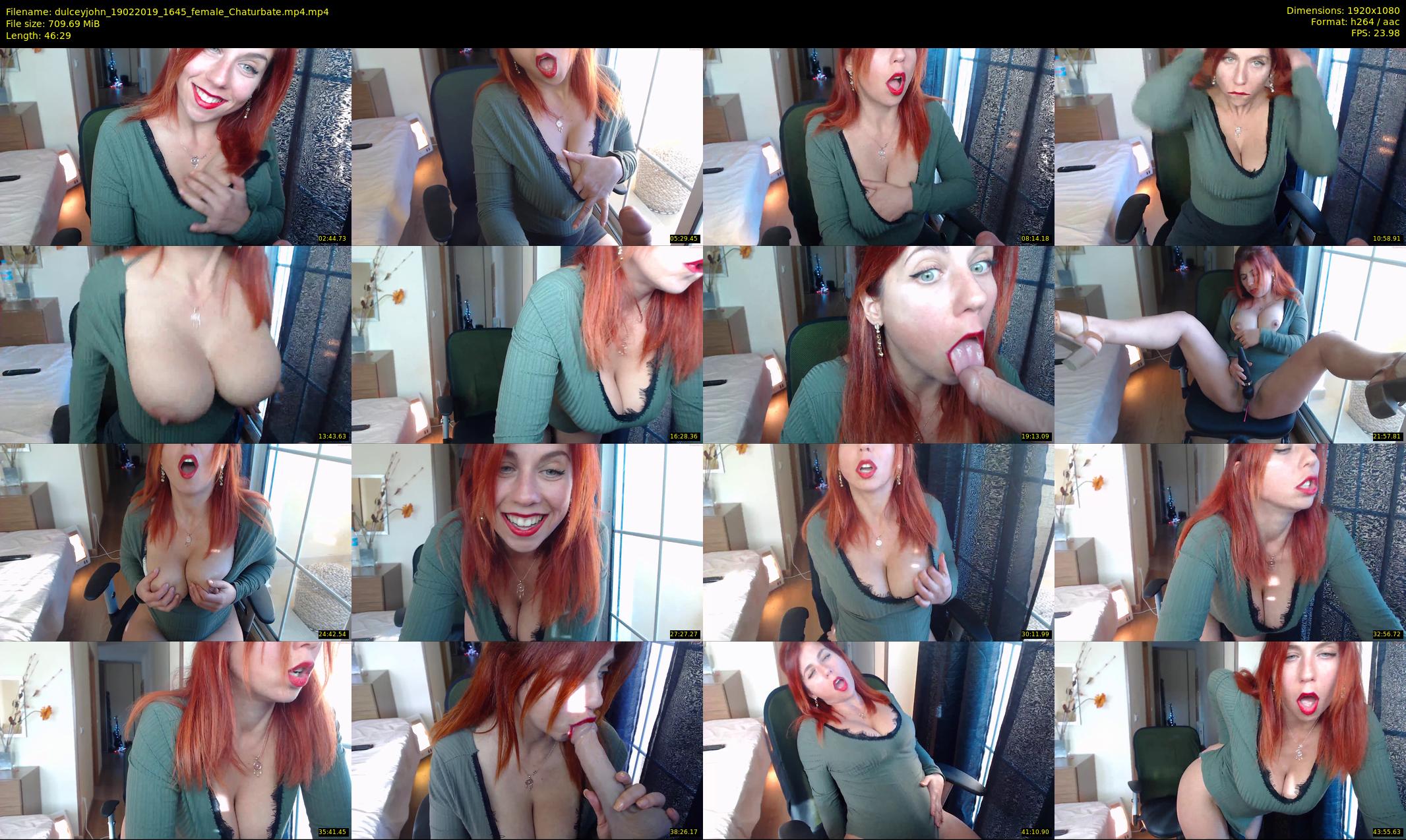 dulceyjohn — 47 minute Chaturbate female cam show recording, 1080p, Feb 19, 2019