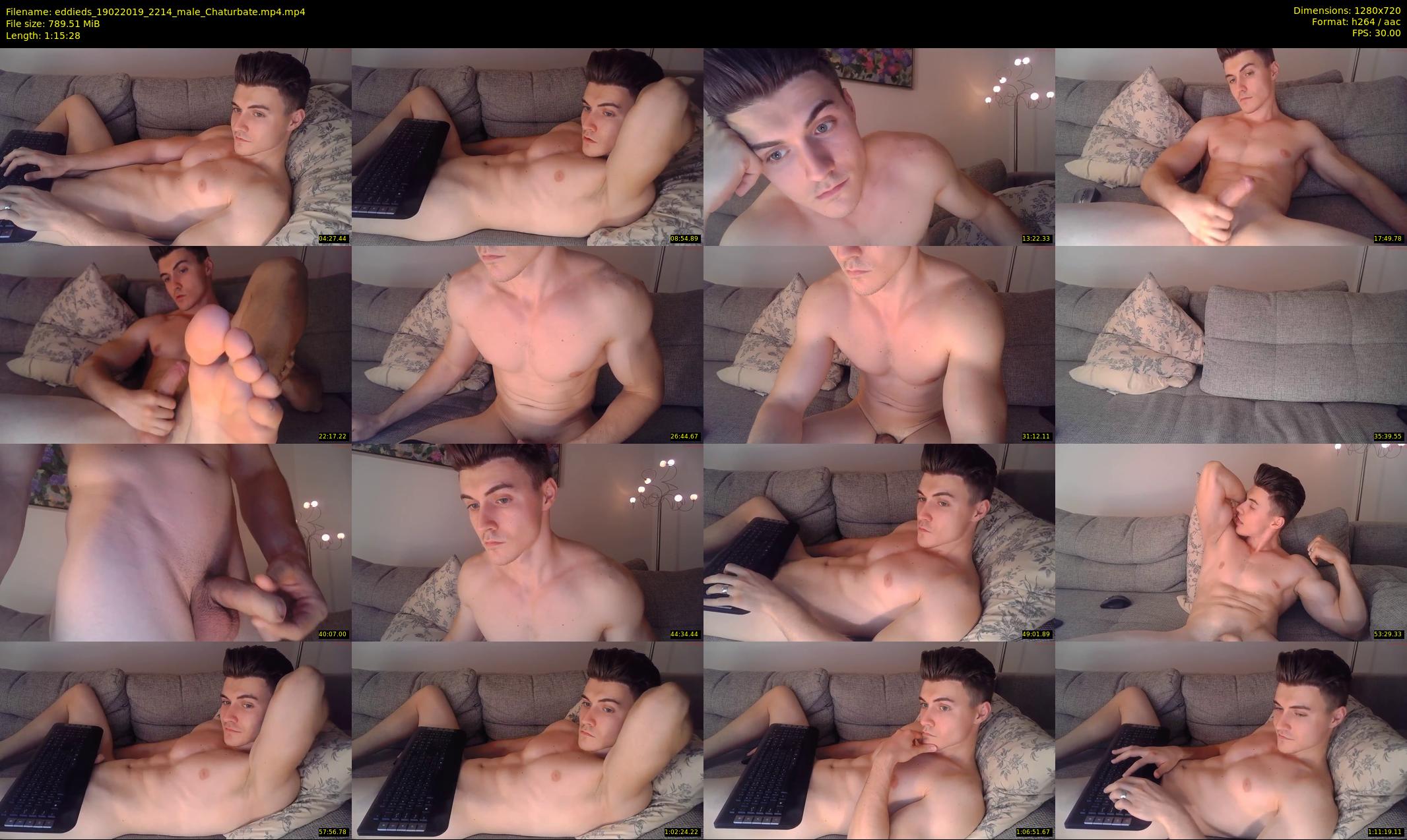 eddieds — 76 minute Chaturbate male cam show recording, 720p, Feb 19, 2019