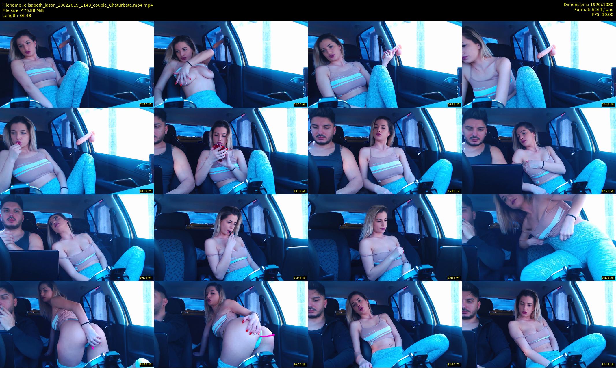elisabeth_jason — 37 minute Chaturbate couple cam show recording, 1080p, Feb 20, 2019
