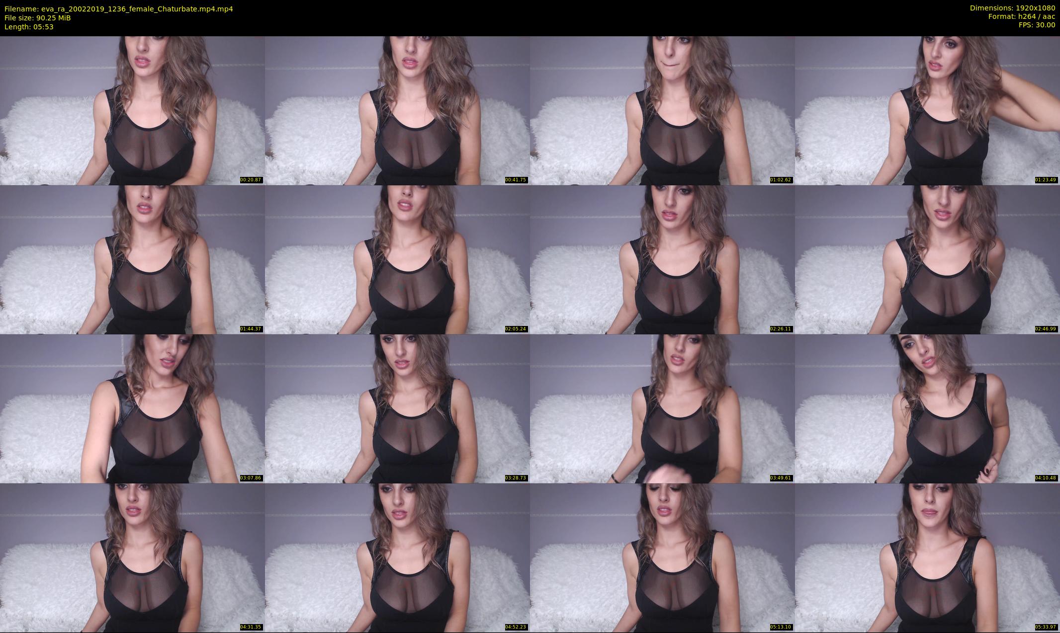 eva_ra — 6 minute Chaturbate female cam show recording, 1080p, Feb 20, 2019