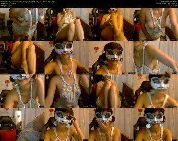 francelune — 44 minute Chaturbate female cam show recording, SD, Feb 20, 2019