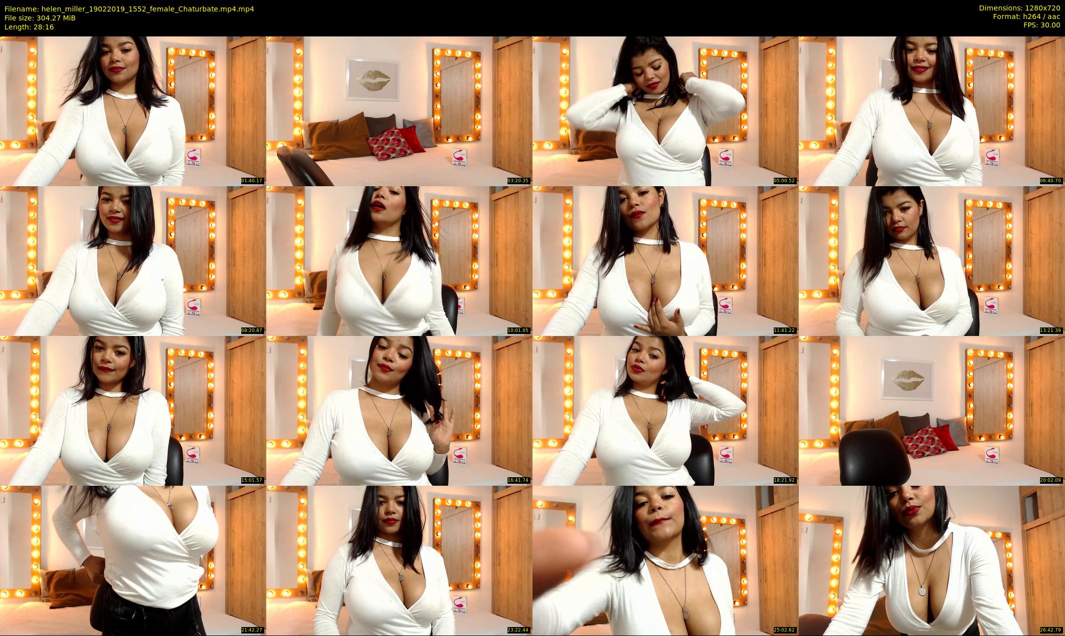 helen_miller — 29 minute Chaturbate female cam show recording, 720p, Feb 19, 2019