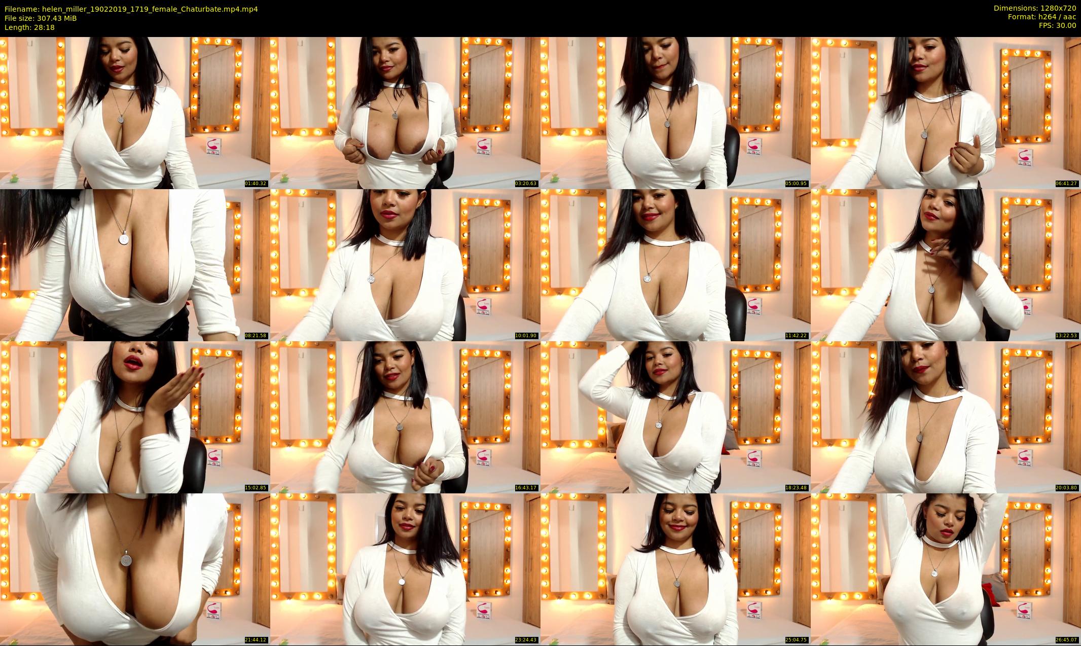 helen_miller — 29 minute Chaturbate female cam show recording, 720p, Feb 19, 2019