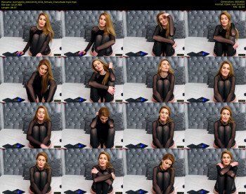 hornygirllx — 9 minute Chaturbate female cam show recording, 480p, Feb 20, 2019