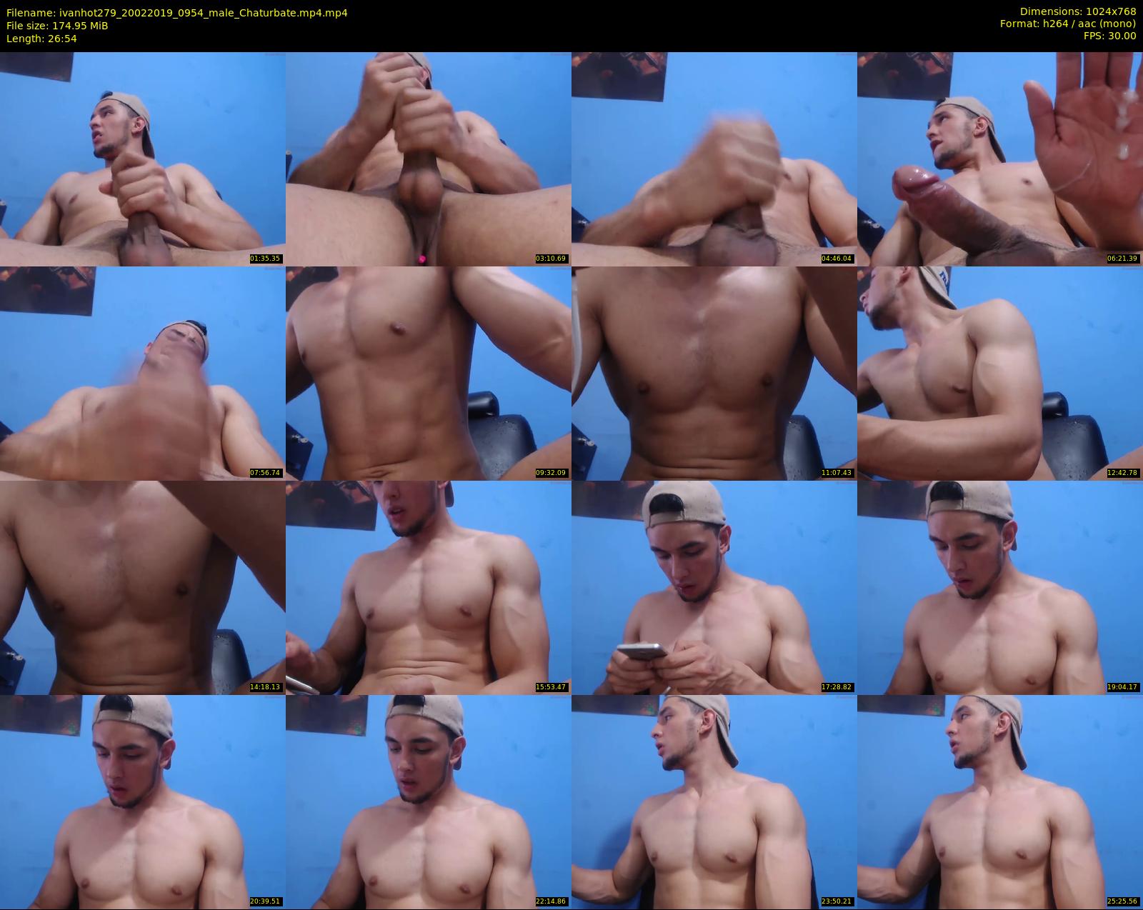 ivanhot279 — 27 minute Chaturbate male cam show recording, 720p, Feb 20, 2019