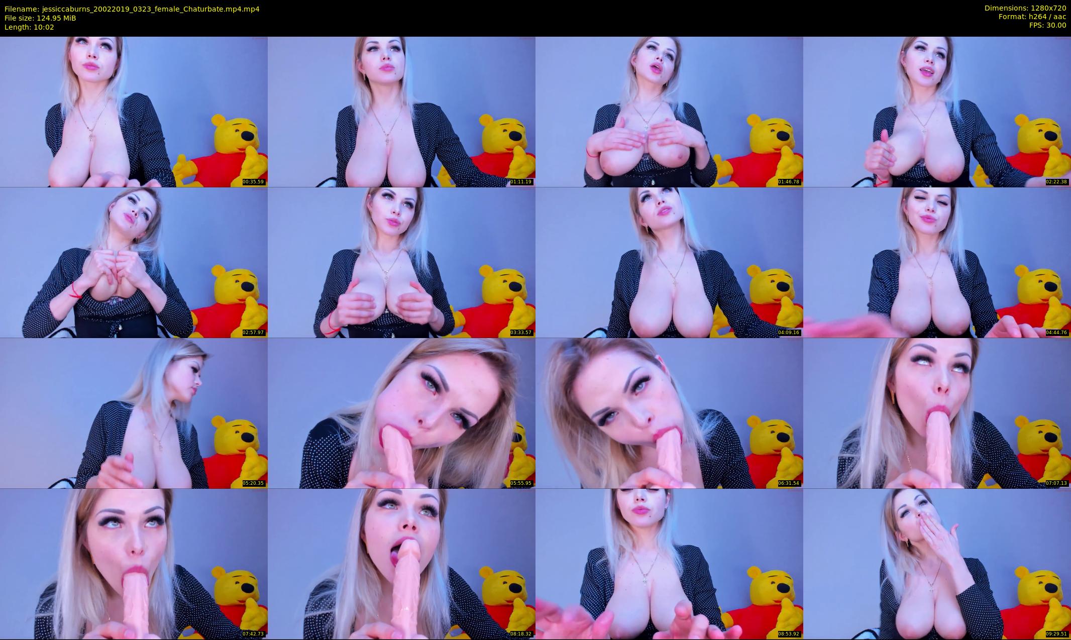 jessiccaburns — 11 minute Chaturbate female cam show recording, 720p, Feb 20, 2019