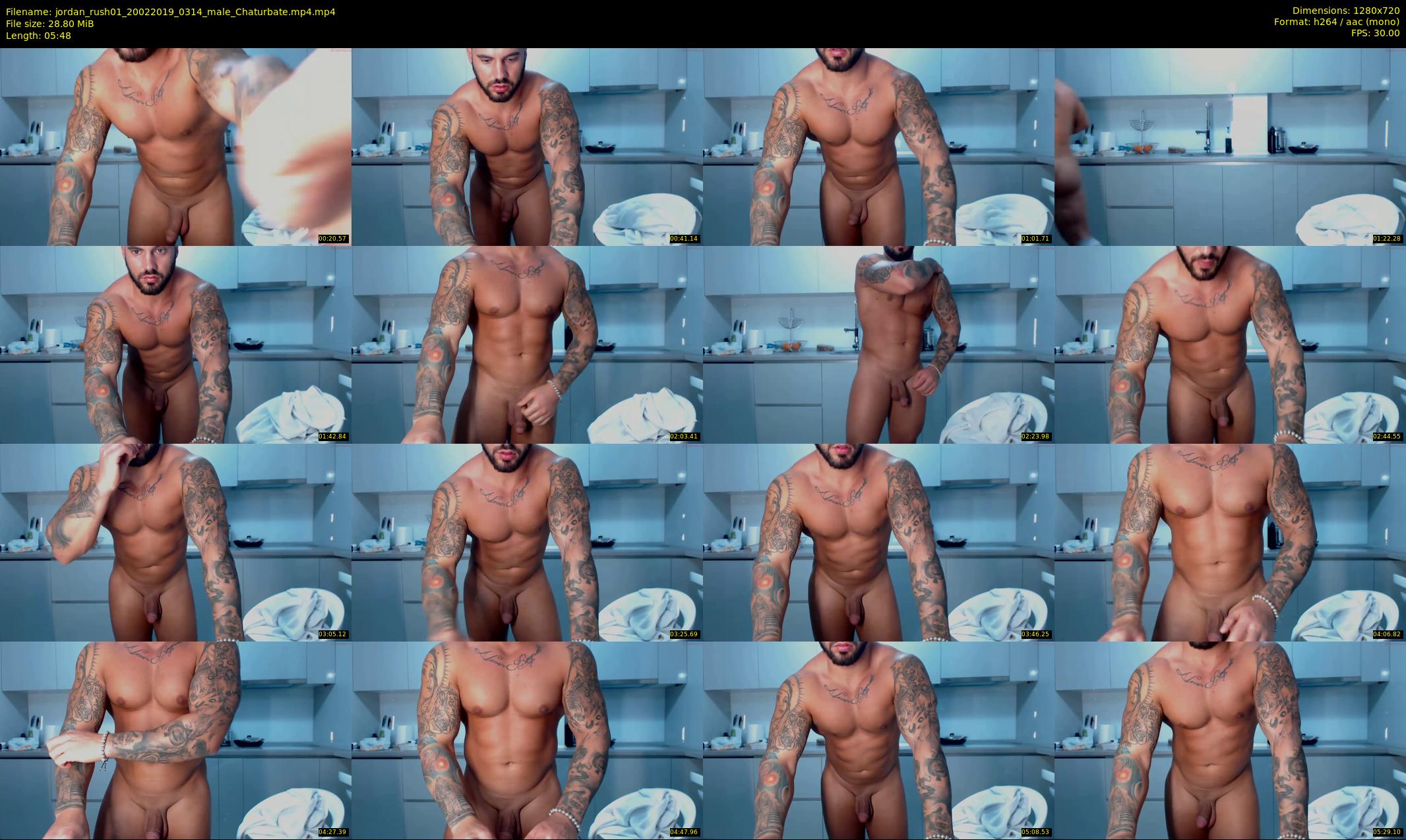 jordan_rush01 — 6 minute Chaturbate male cam show recording, 720p, Feb 20, 2019
