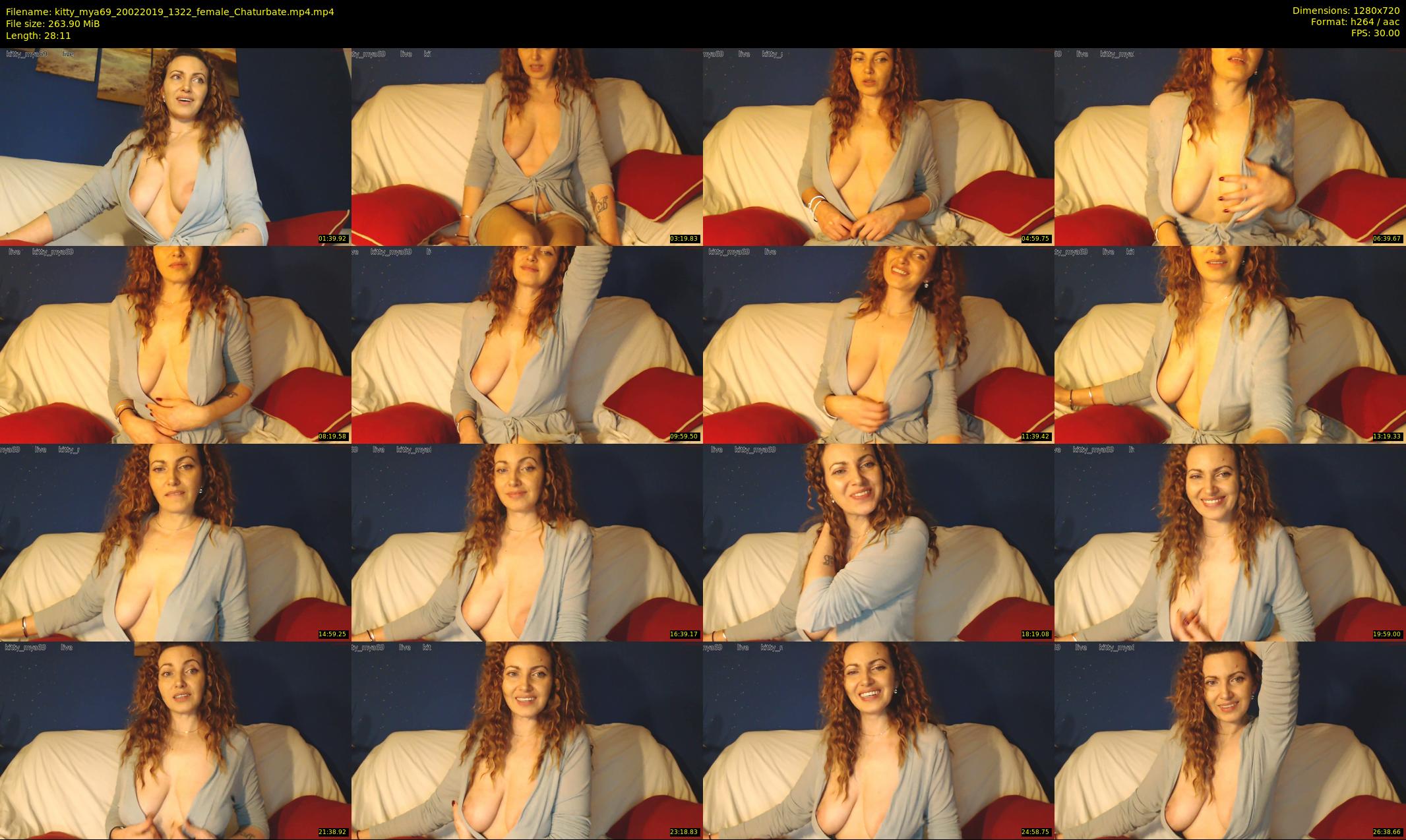 kitty_mya69 — 29 minute Chaturbate female cam show recording, 720p, Feb 20, 2019