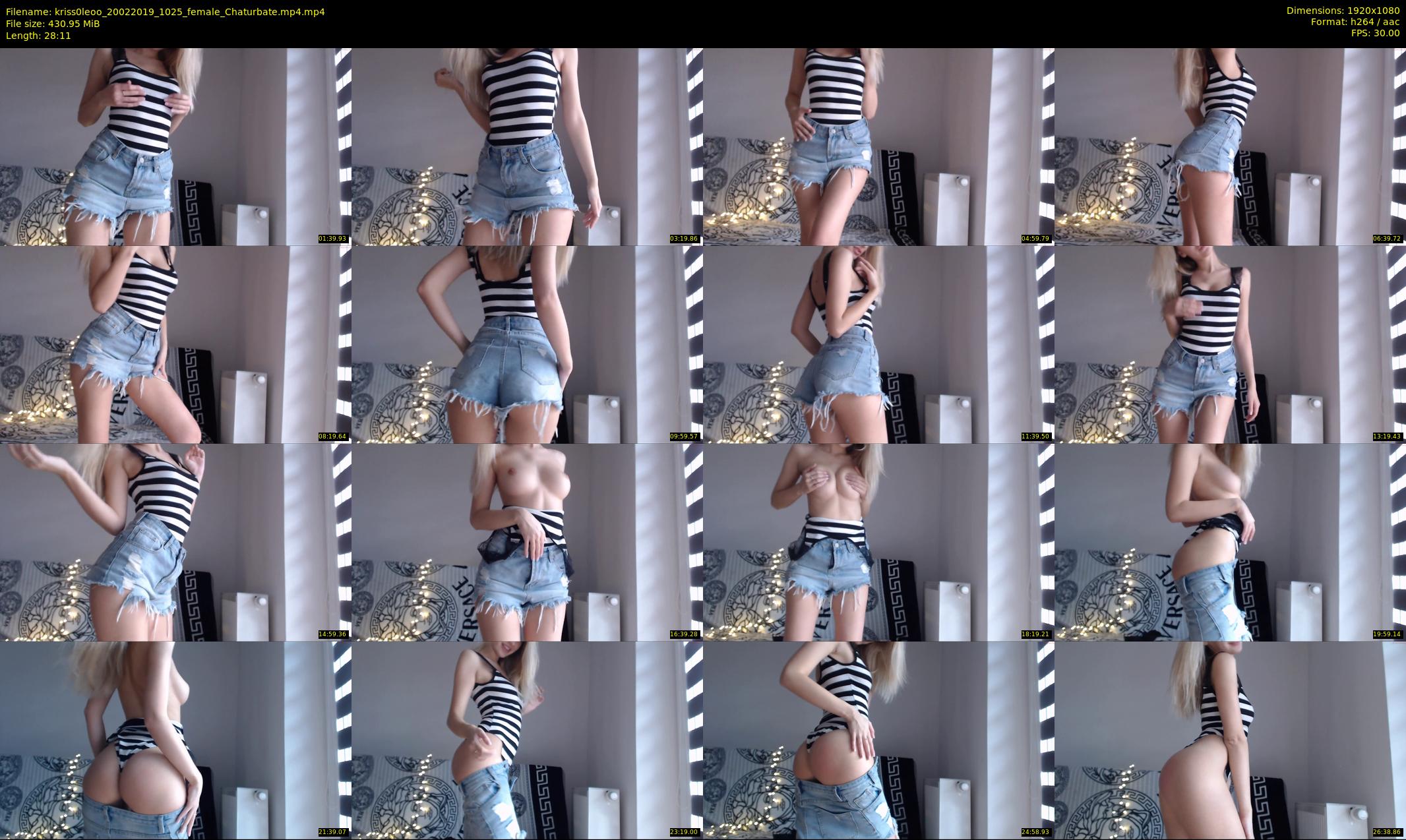 kriss0leoo — 29 minute Chaturbate couple cam show recording, 1080p, Feb 20, 2019