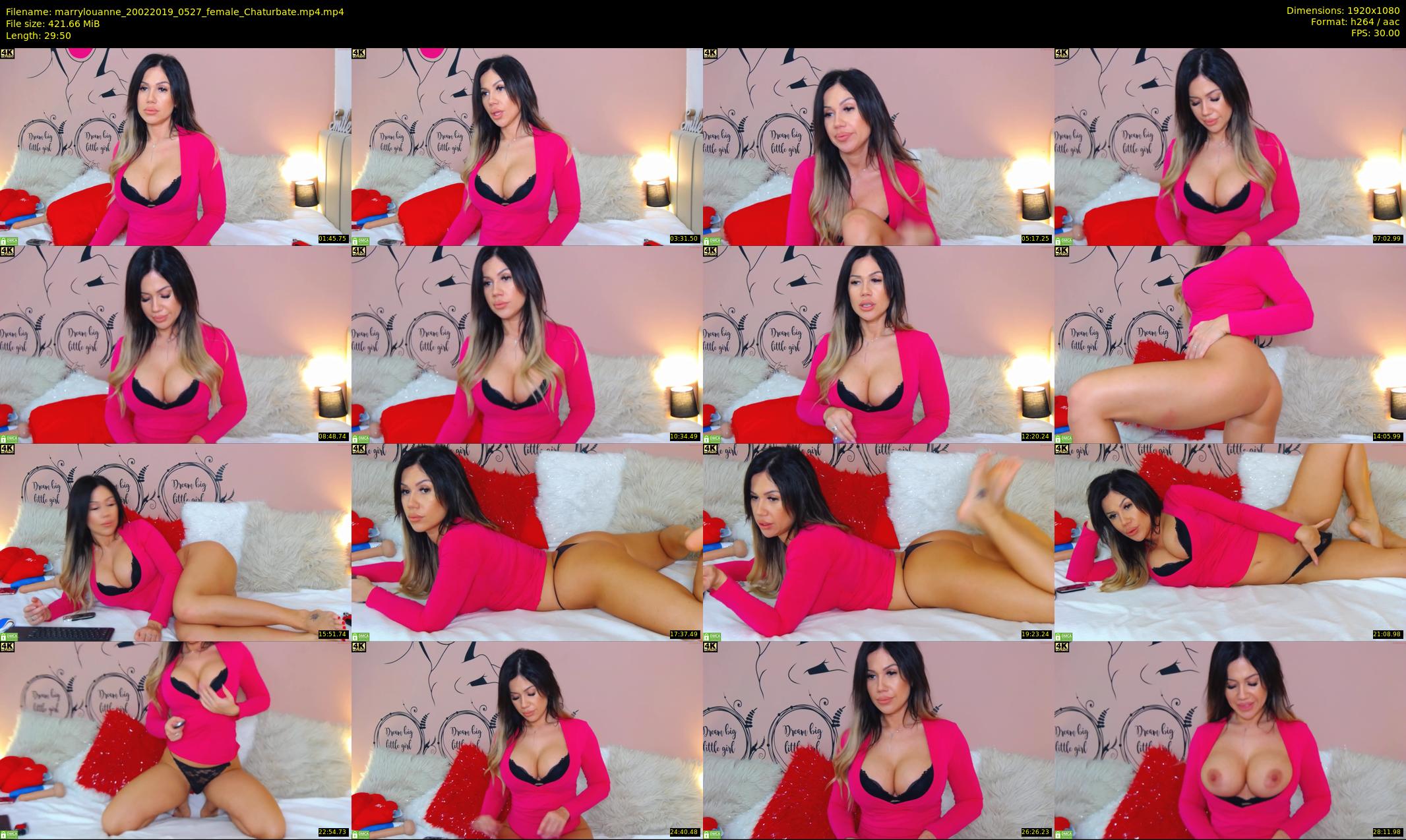 marrylouanne — 30 minute Chaturbate female cam show recording, 1080p, Feb 20, 2019