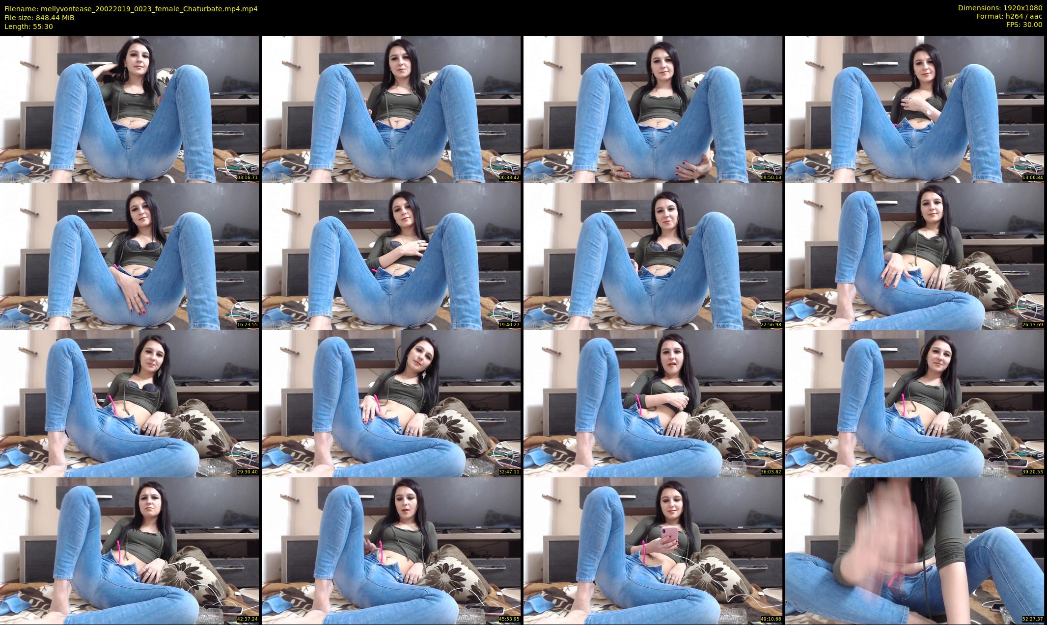 mellyvontease — 56 minute Chaturbate female cam show recording, 1080p, Feb 20, 2019