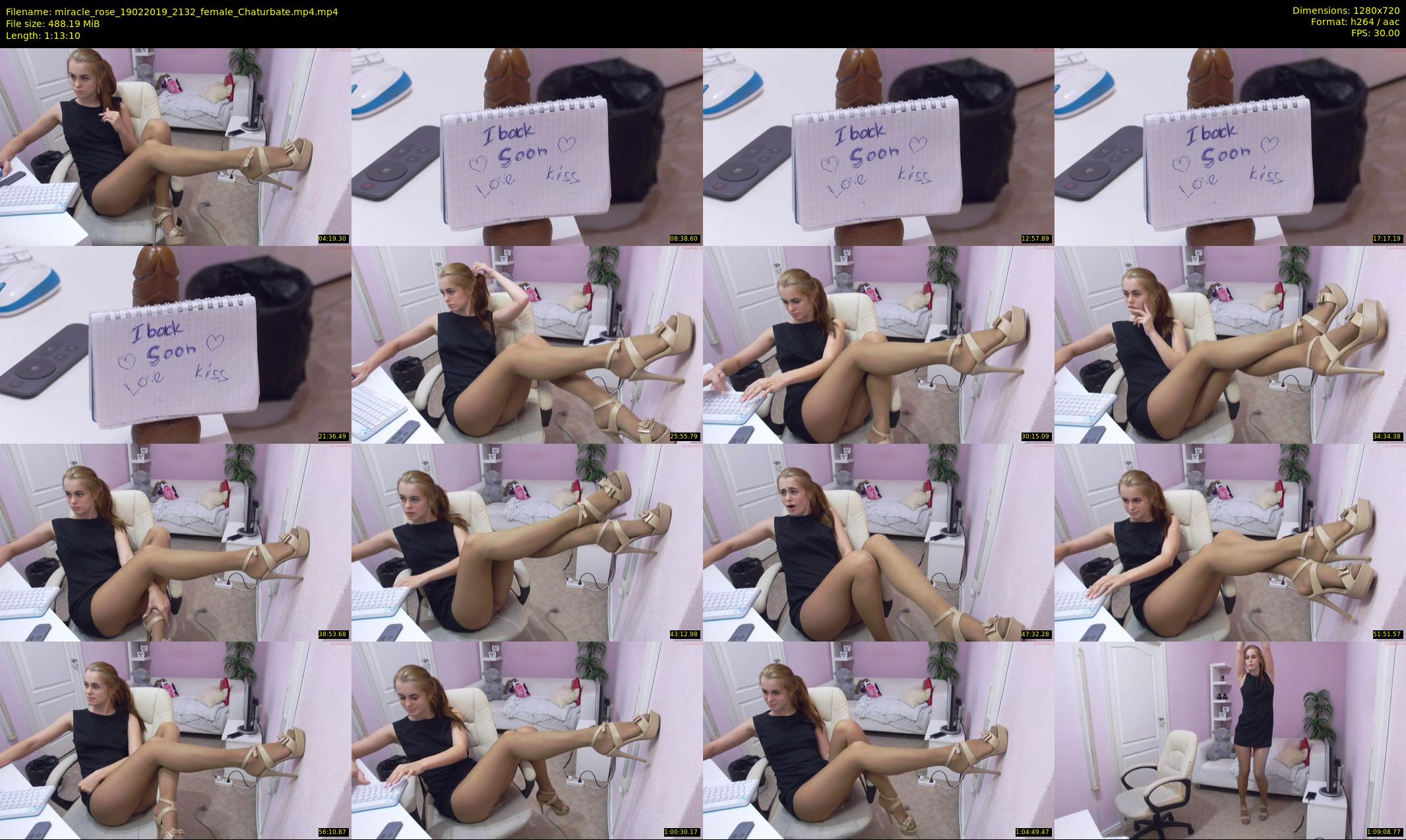 miracle_rose — 74 minute Chaturbate female cam show recording, 720p, Feb 19, 2019