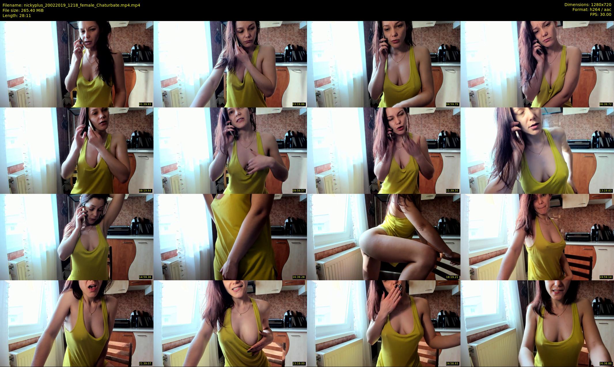 nickyplus — 29 minute Chaturbate couple cam show recording, 720p, Feb 20, 2019