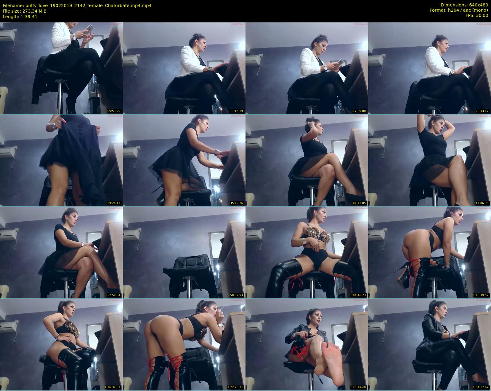 puffy_love — 100 minute Chaturbate female cam show recording, 480p, Feb 19, 2019
