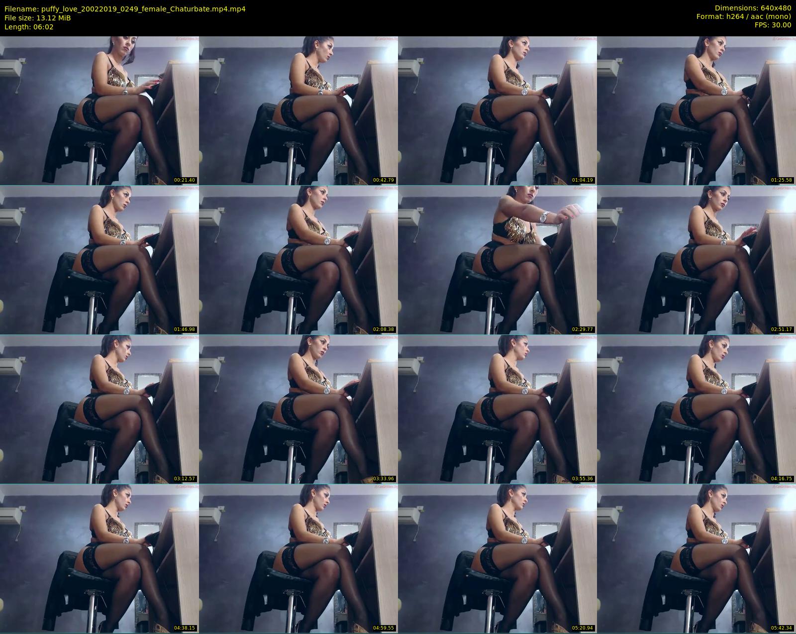 puffy_love — 7 minute Chaturbate female cam show recording, 480p, Feb 20, 2019