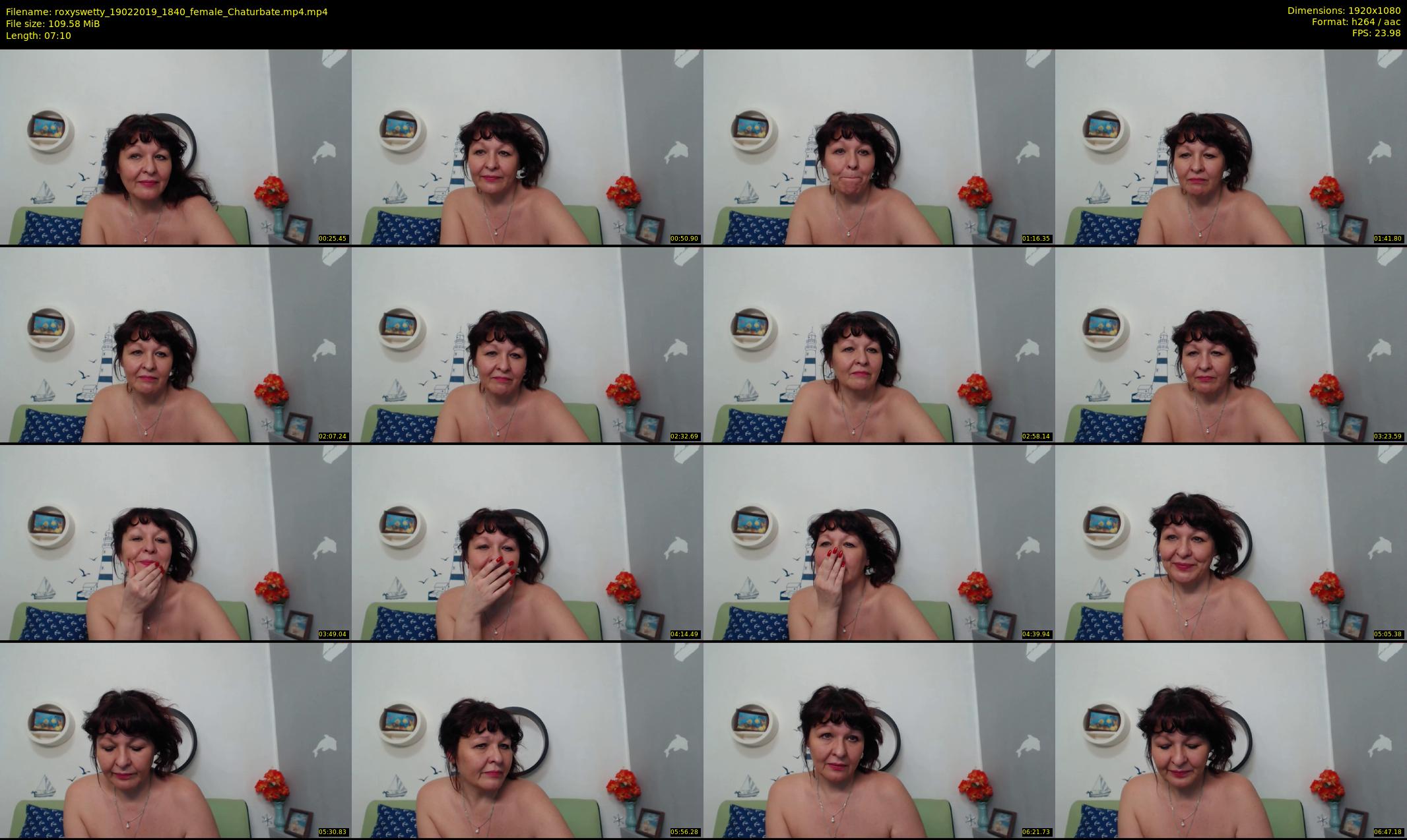 roxyswetty — 8 minute Chaturbate female cam show recording, 1080p, Feb 19, 2019