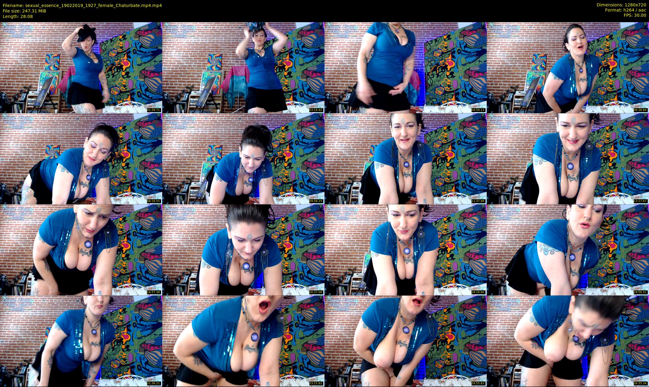 sexual_essence — 29 minute Chaturbate female cam show recording, 720p, Feb 19, 2019