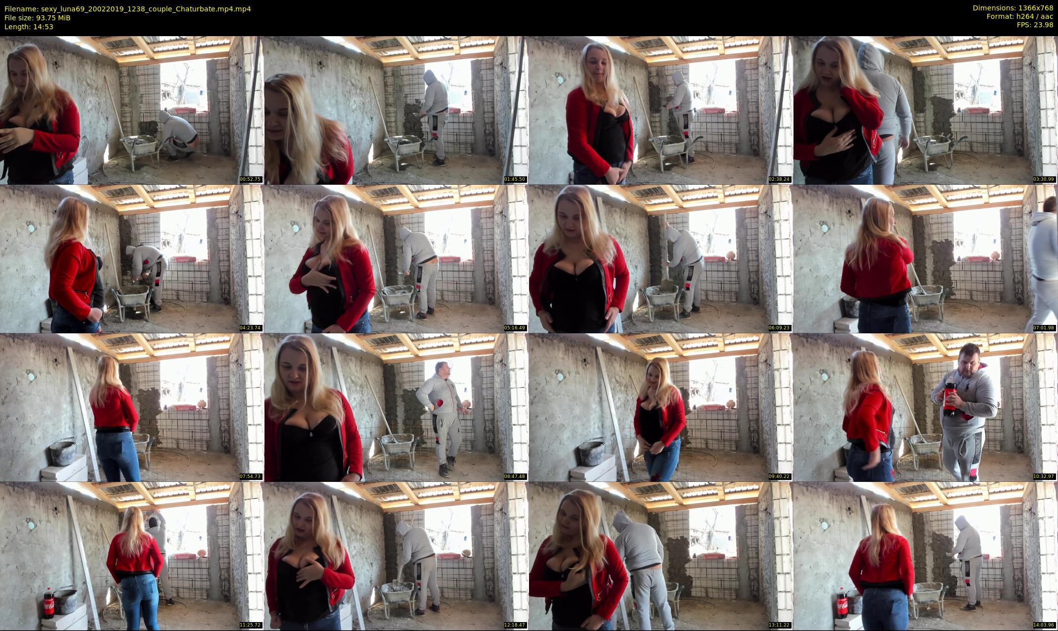 sexy_luna69 — 15 minute Chaturbate couple cam show recording, 720p, Feb 20, 2019