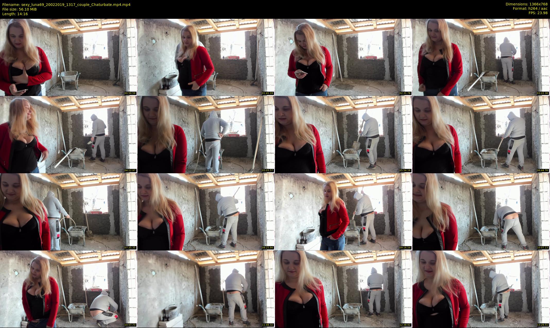 sexy_luna69 — 15 minute Chaturbate couple cam show recording, 720p, Feb 20, 2019