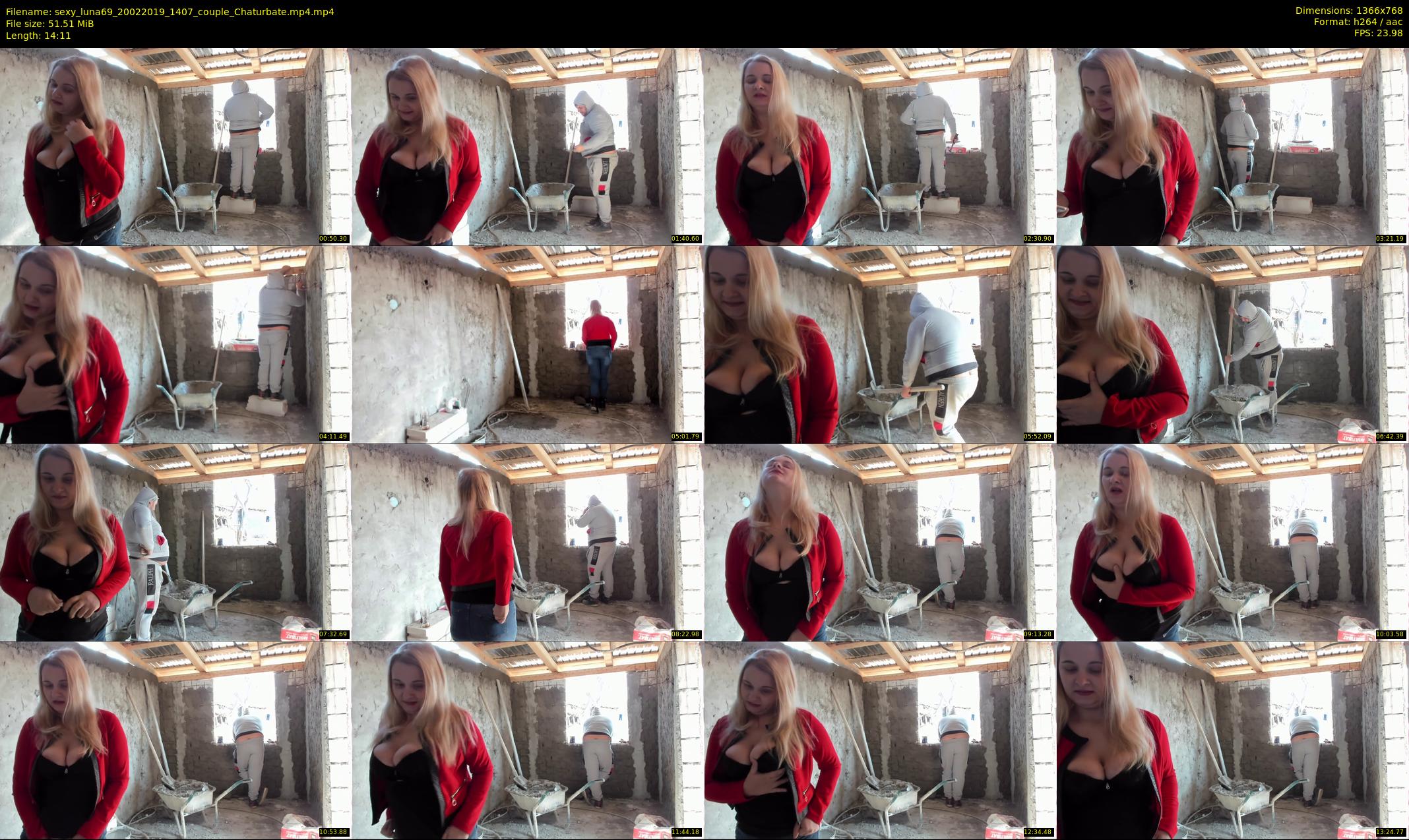 sexy_luna69 — 15 minute Chaturbate couple cam show recording, 720p, Feb 20, 2019
