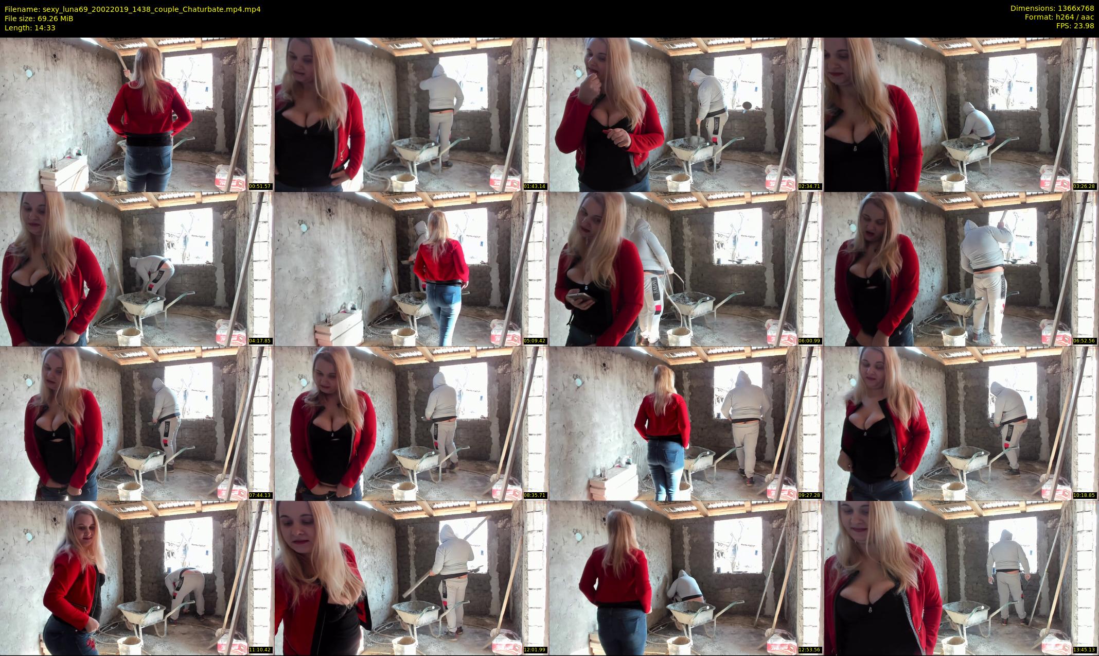 sexy_luna69 — 15 minute Chaturbate couple cam show recording, 720p, Feb 20, 2019