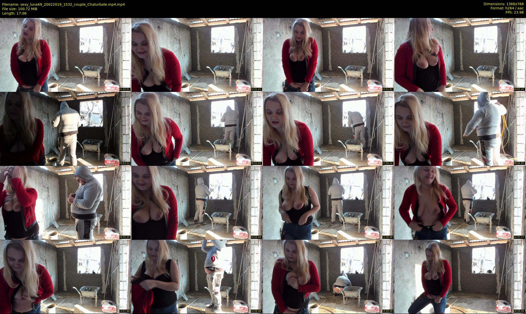 sexy_luna69 — 18 minute Chaturbate couple cam show recording, 720p, Feb 20, 2019
