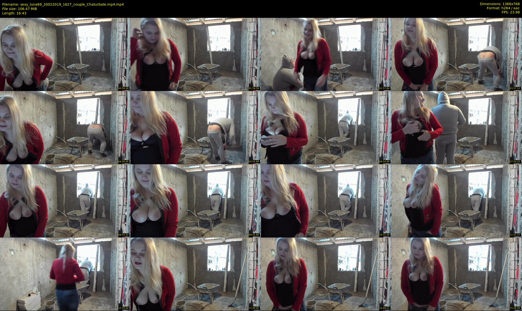 sexy_luna69 — 17 minute Chaturbate couple cam show recording, 720p, Feb 20, 2019