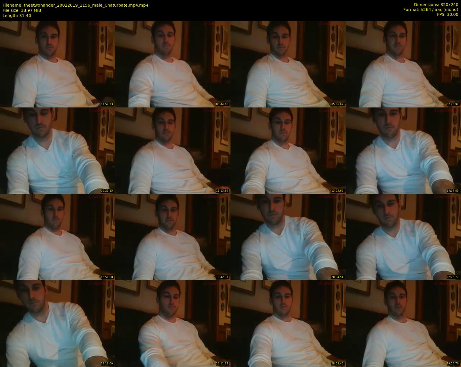 theetwohander — 32 minute Chaturbate male cam show recording, SD, Feb 20, 2019