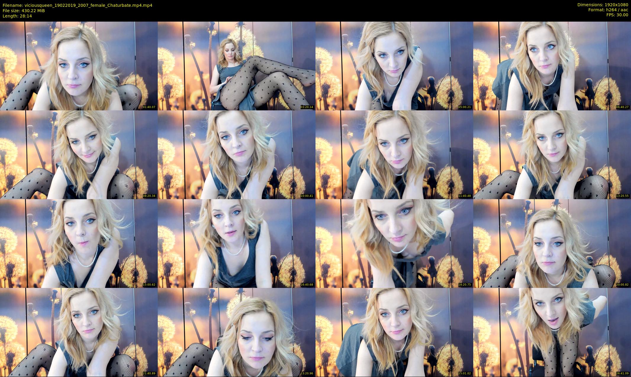 viciousqueen — 29 minute Chaturbate female cam show recording, 1080p, Feb 19, 2019