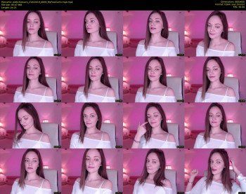 AddictiveLara — 25 minute MyFreeCams cam show recording, 480p, Feb 21, 2019
