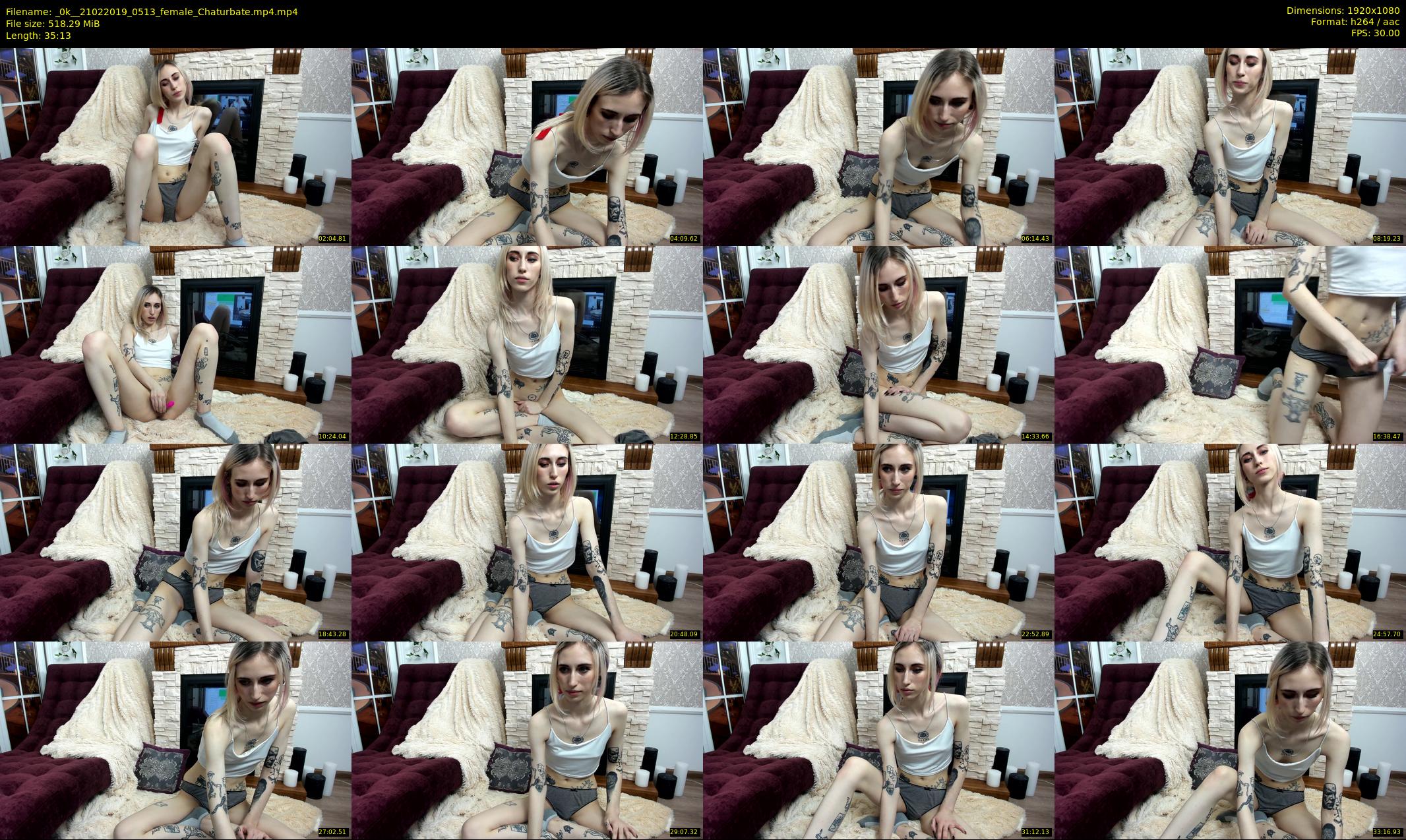 _0k_ — 36 minute Chaturbate female cam show recording, 1080p, Feb 21, 2019