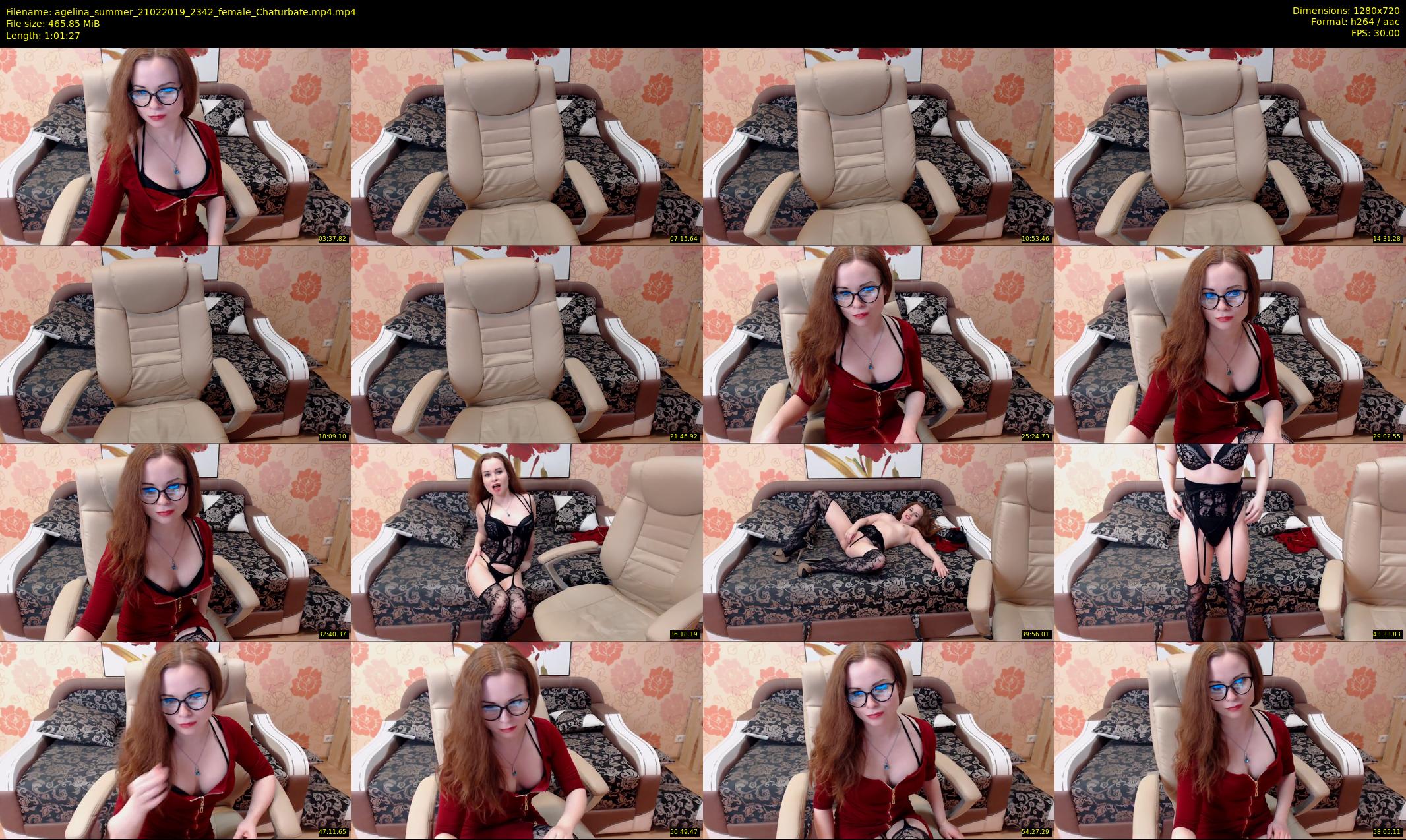 agelina_summer — 62 minute Chaturbate female cam show recording, 720p, Feb 21, 2019