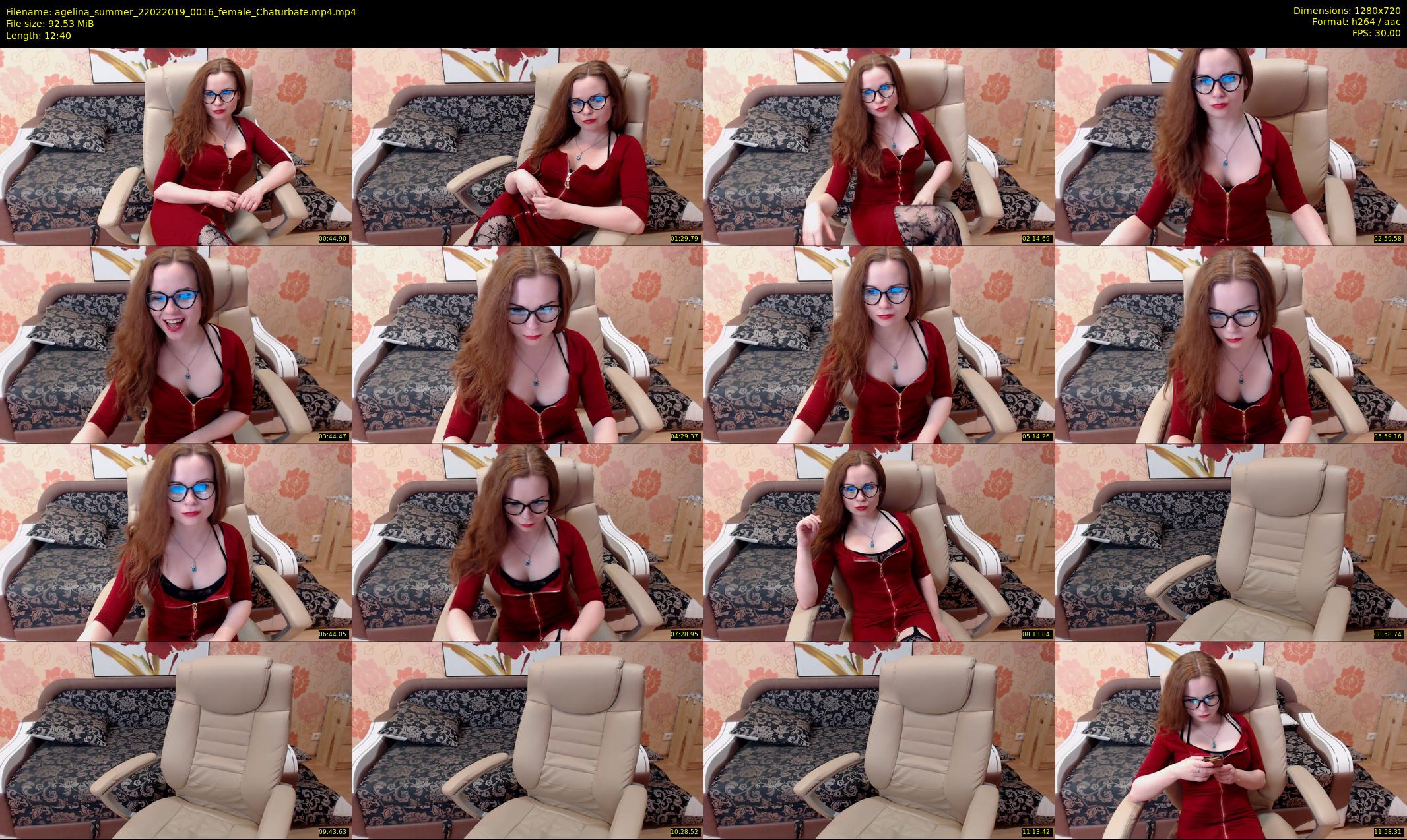 agelina_summer — 13 minute Chaturbate female cam show recording, 720p, Feb 22, 2019